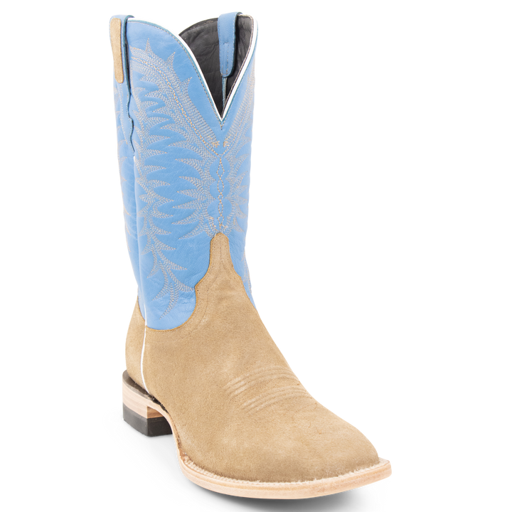 Rough Out Cognac - Square Toe