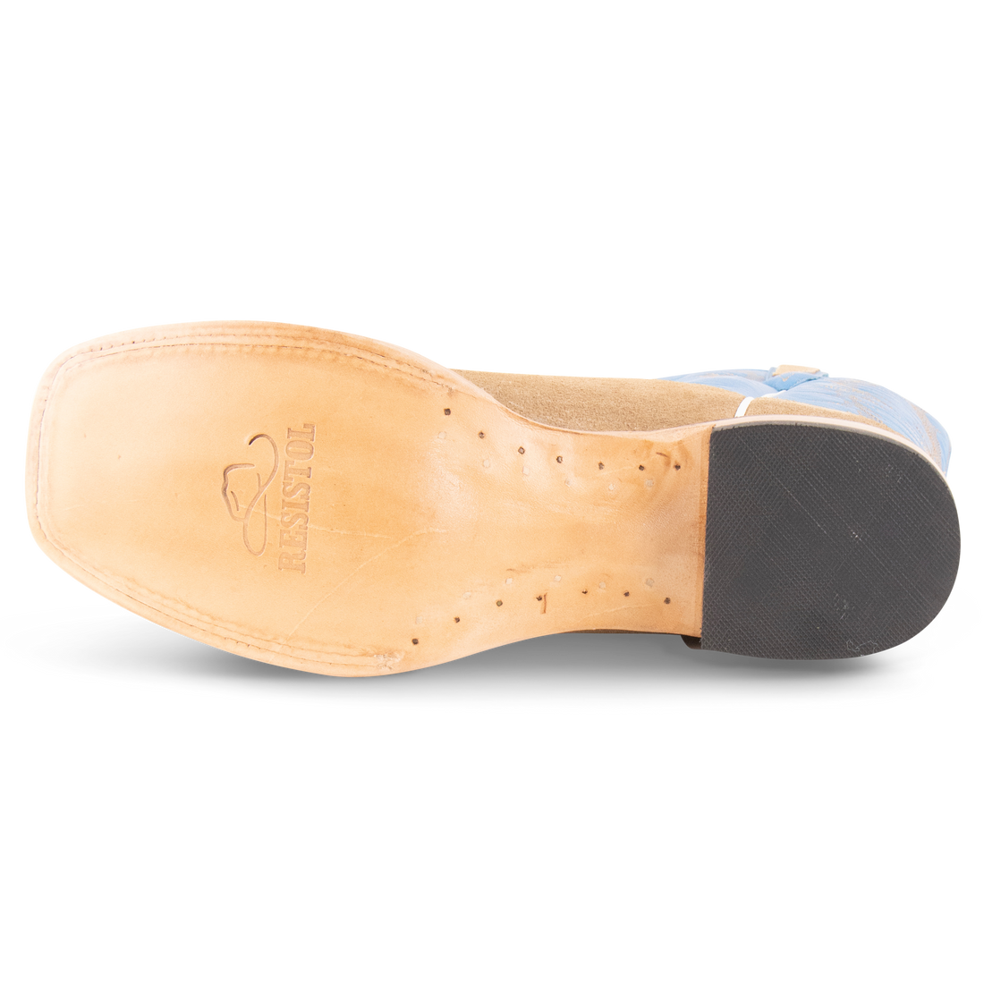 Rough Out Cognac - Square Toe