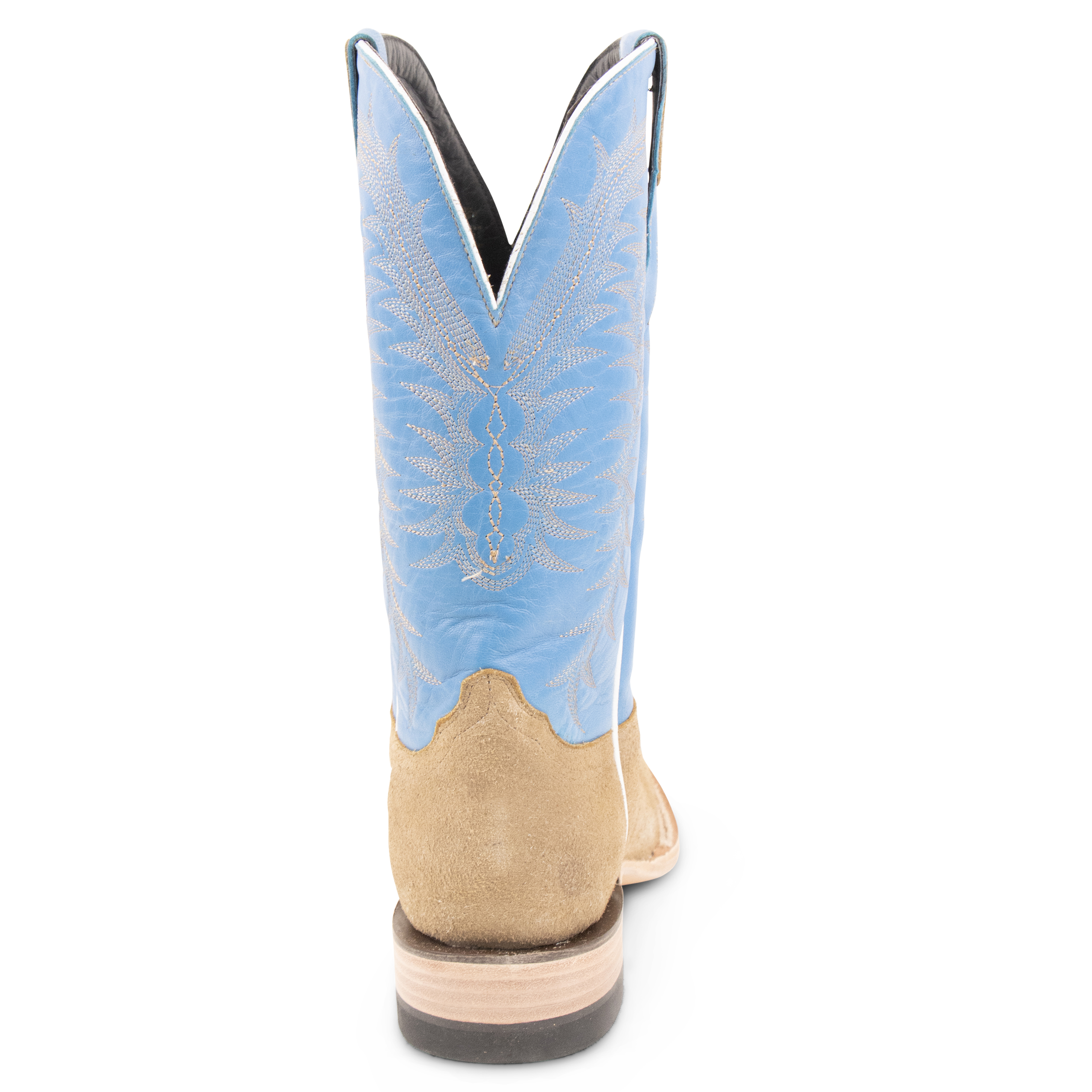 Rough Out Cognac - Square Toe