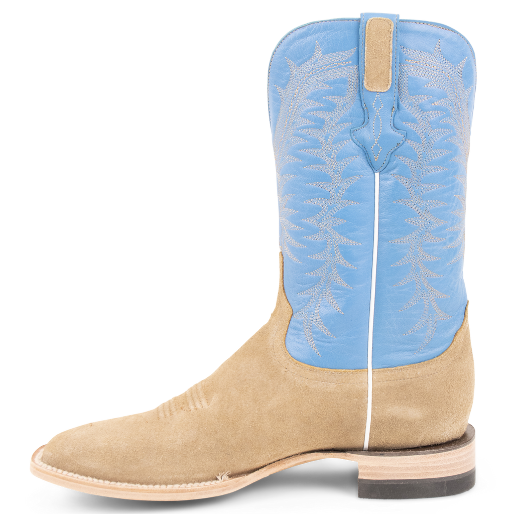Rough Out Cognac - Square Toe