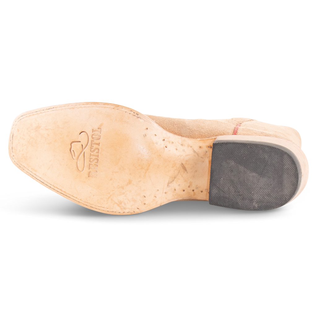 Stonewashed Rough Out Tan - Cutter Toe