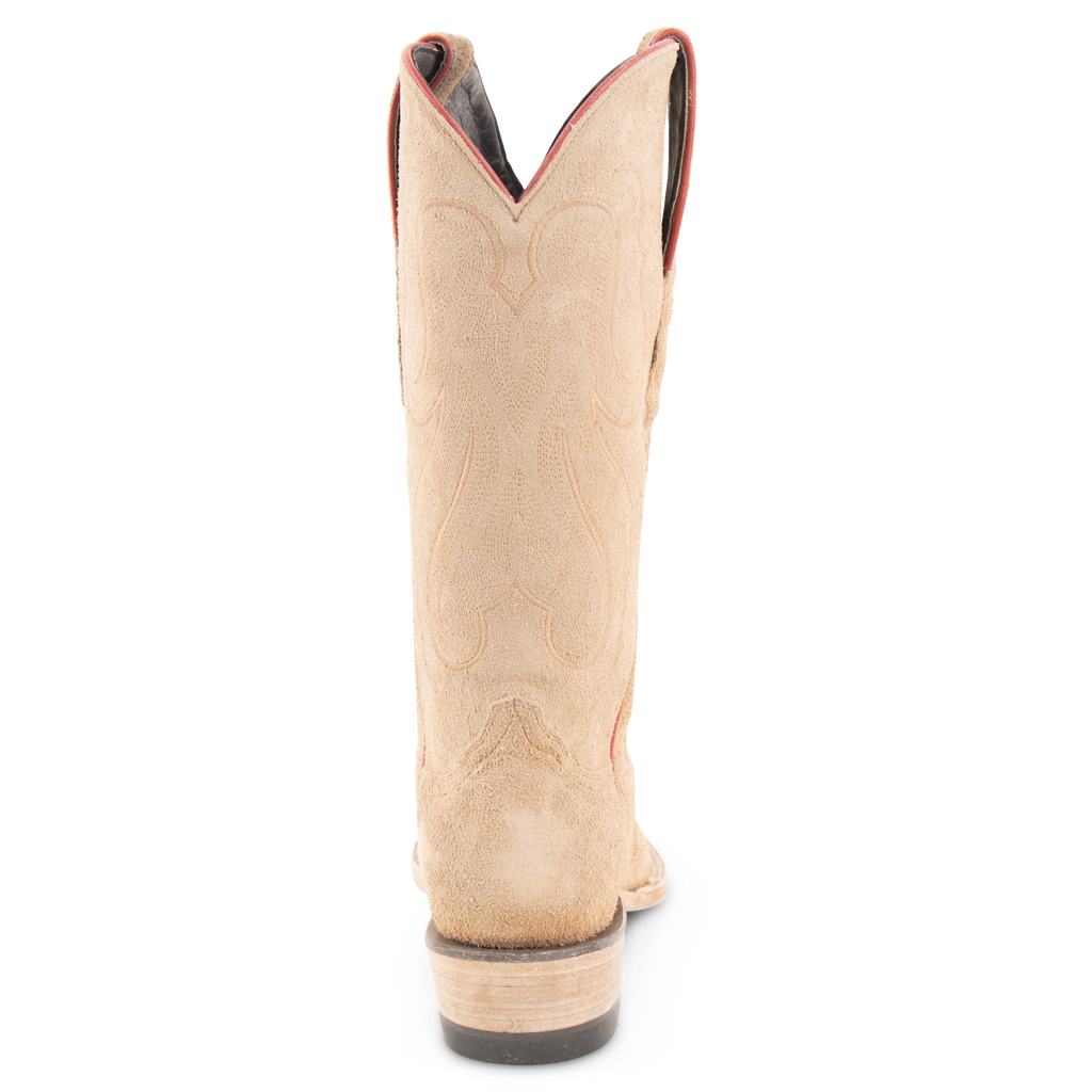 Stonewashed Rough Out Tan - Cutter Toe