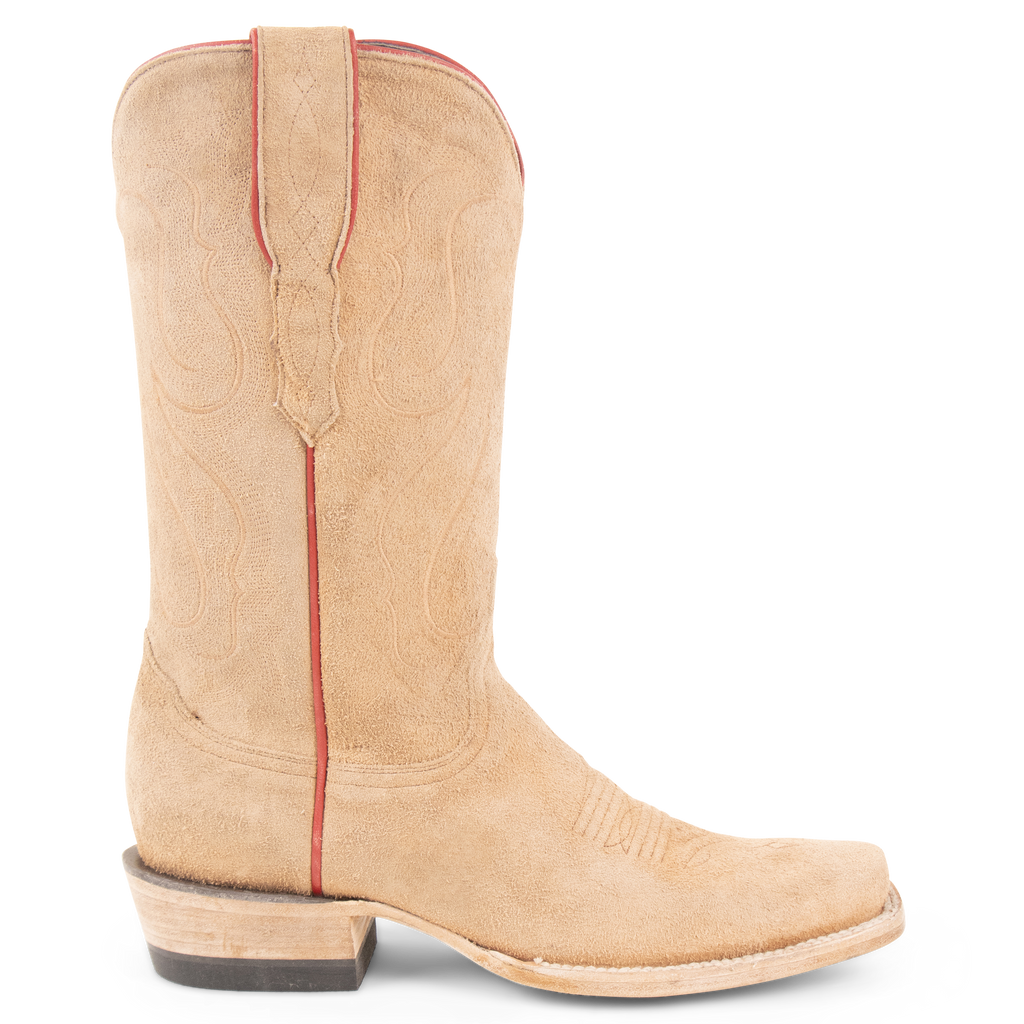 Stonewashed Rough Out Tan - Cutter Toe