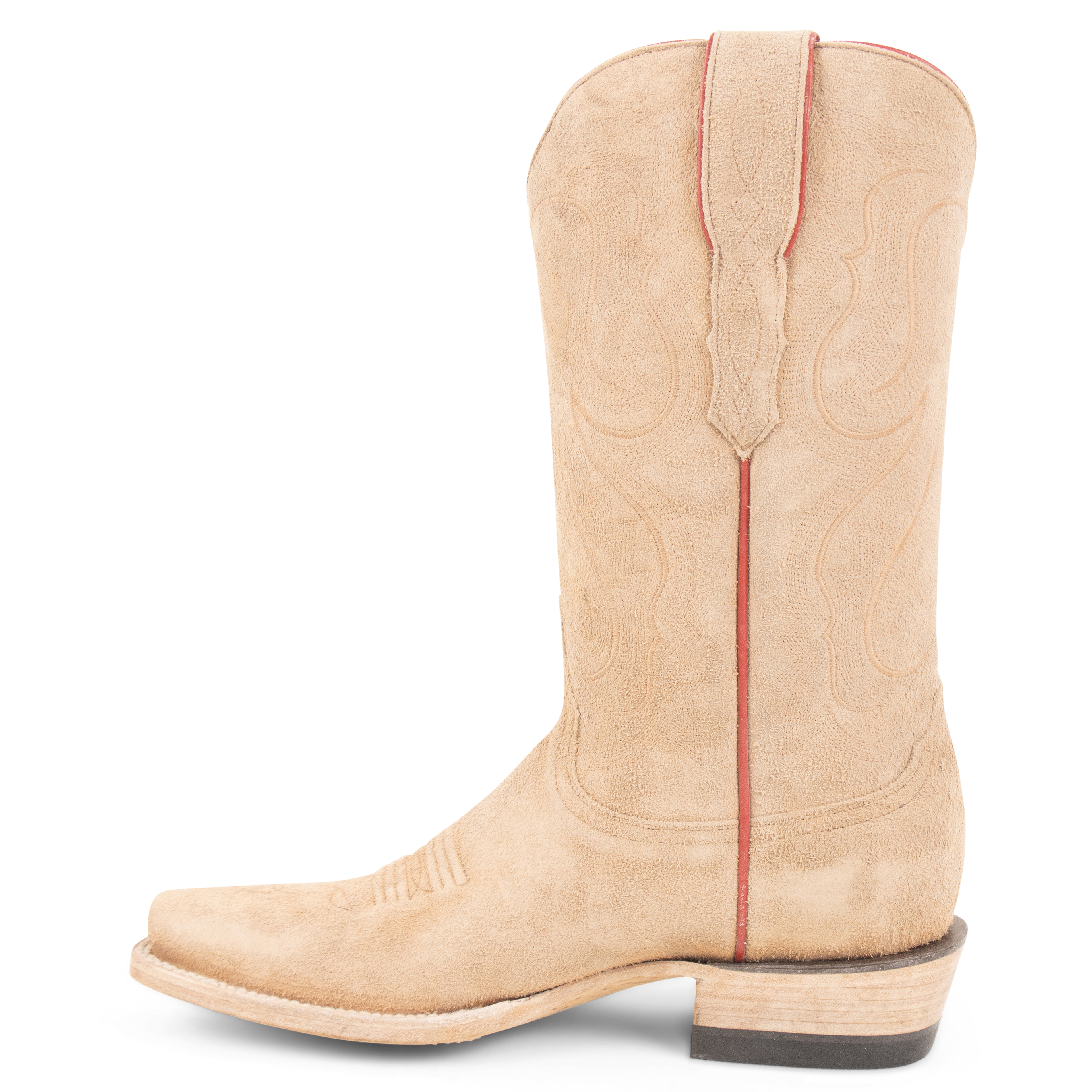 Stonewashed Rough Out Tan - Cutter Toe