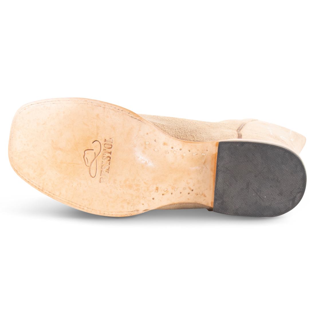 Stonewashed Rough Out Sand - Square Toe