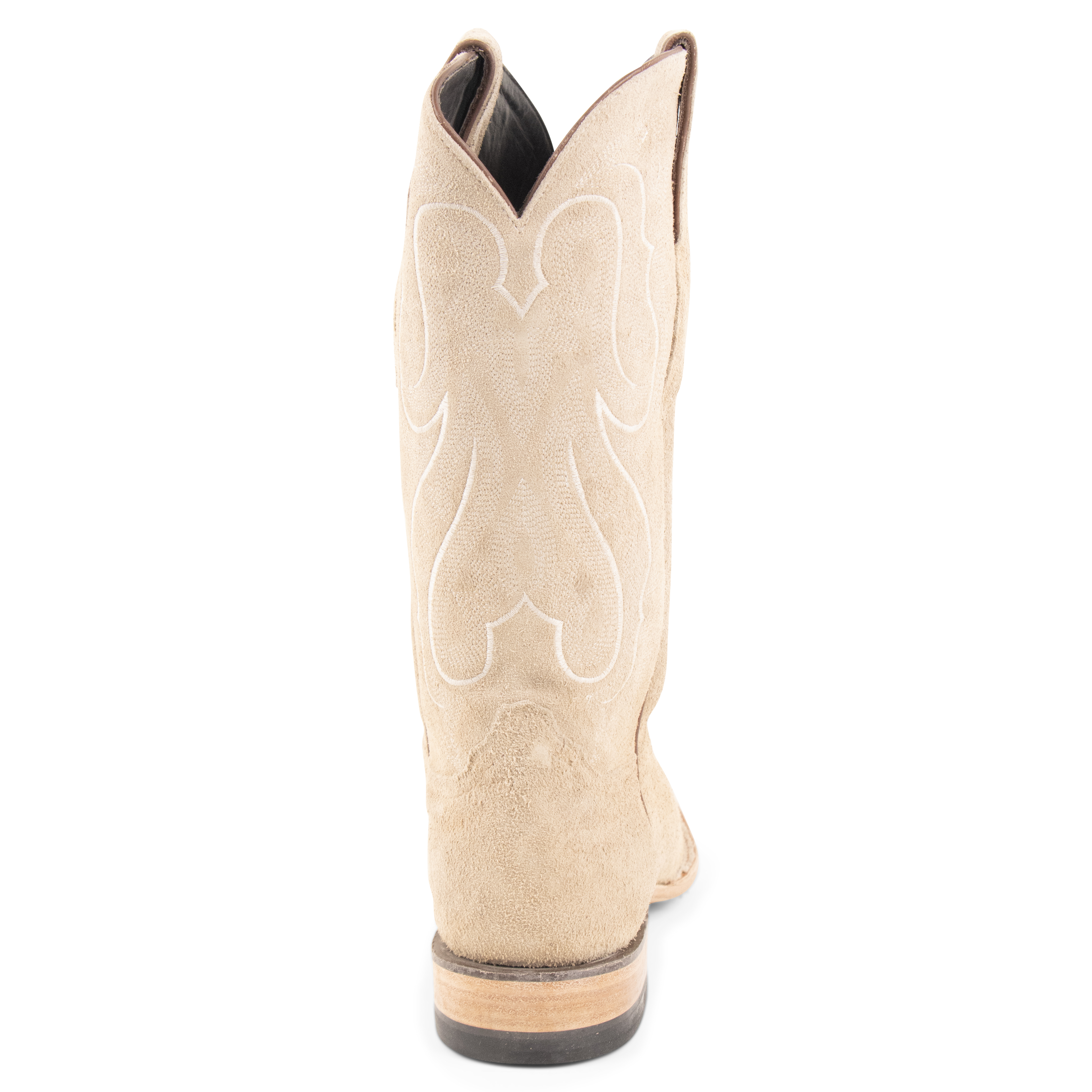 Stonewashed Rough Out Sand - Square Toe