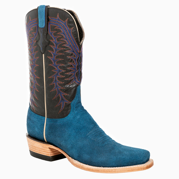 Rough Out Navy - Cutter Toe