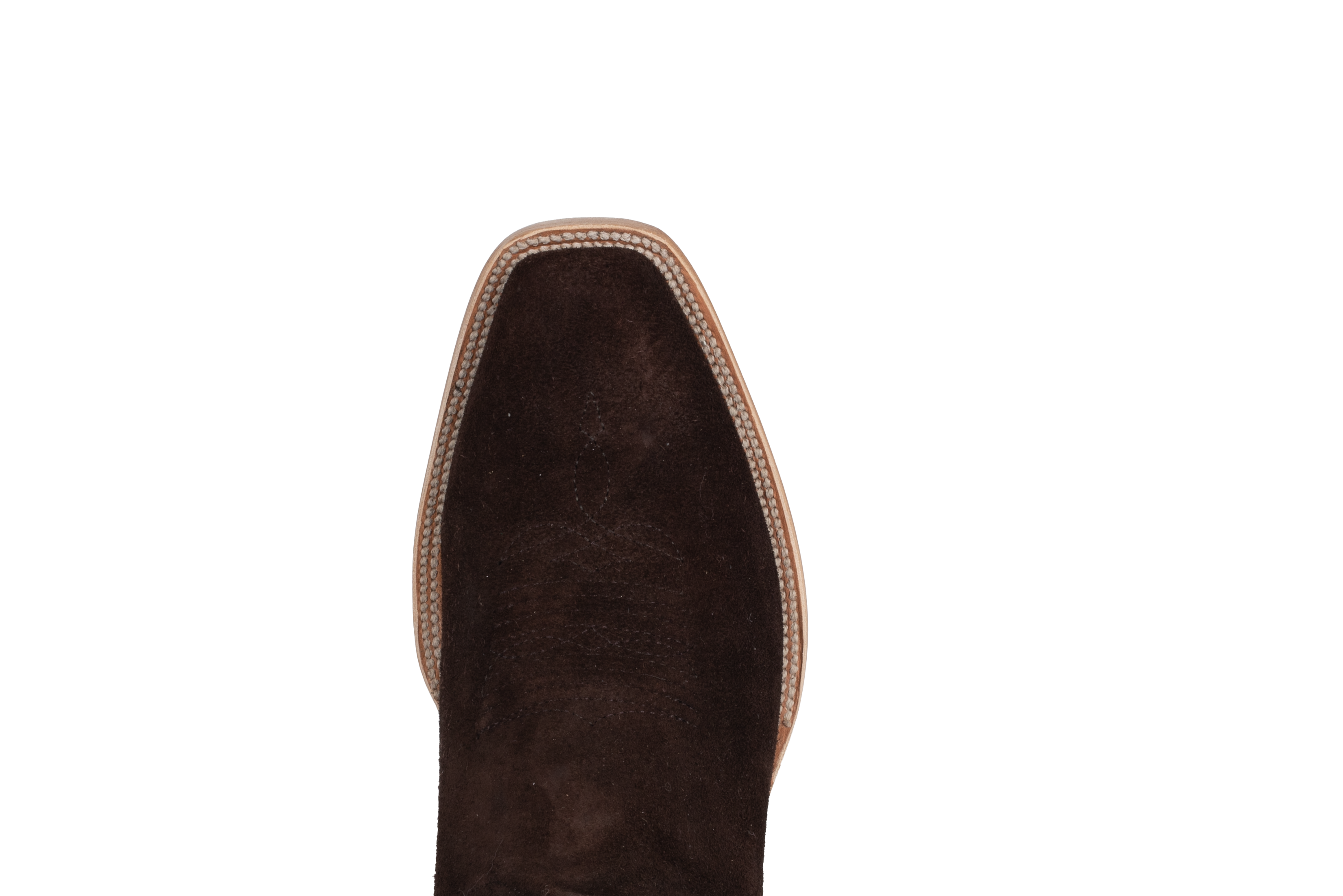 Resistol Boots Rough Out Chocolate - Cutter Toe