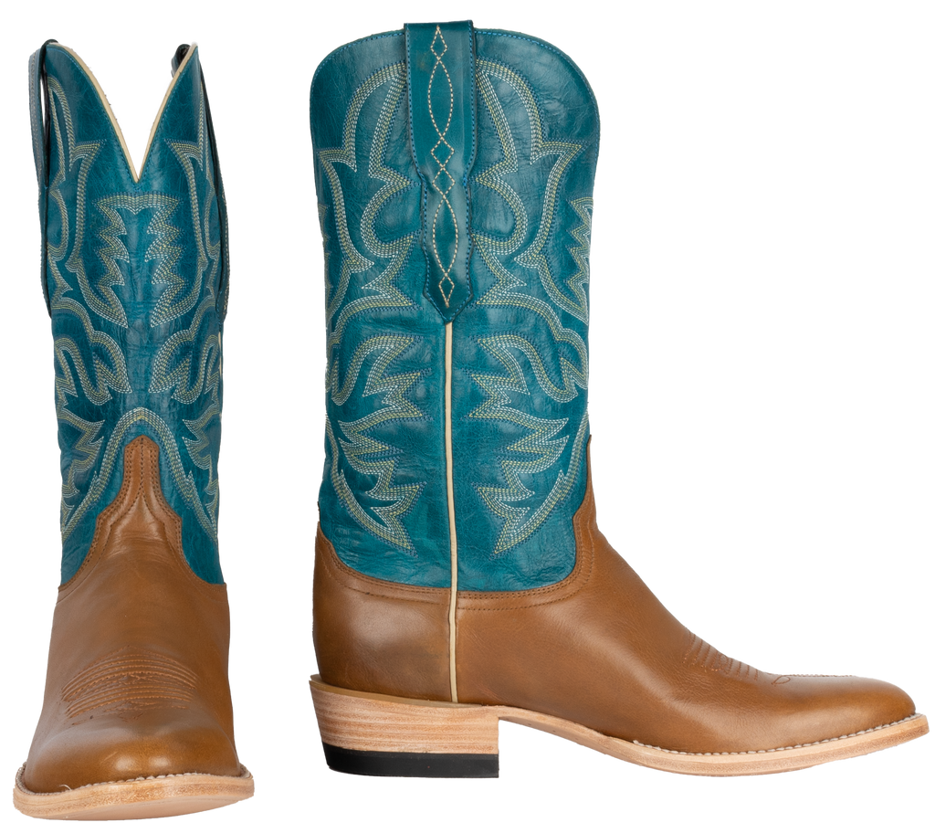 Cowhide Tan - Round Toe