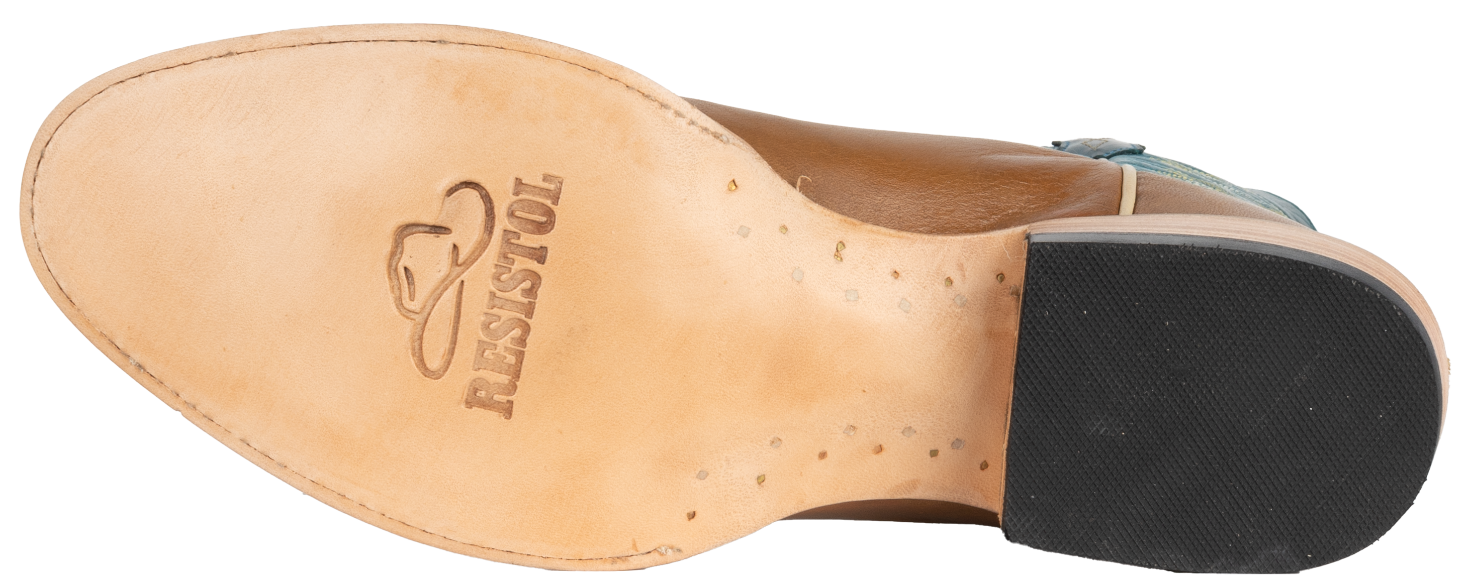 Cowhide Tan - Round Toe