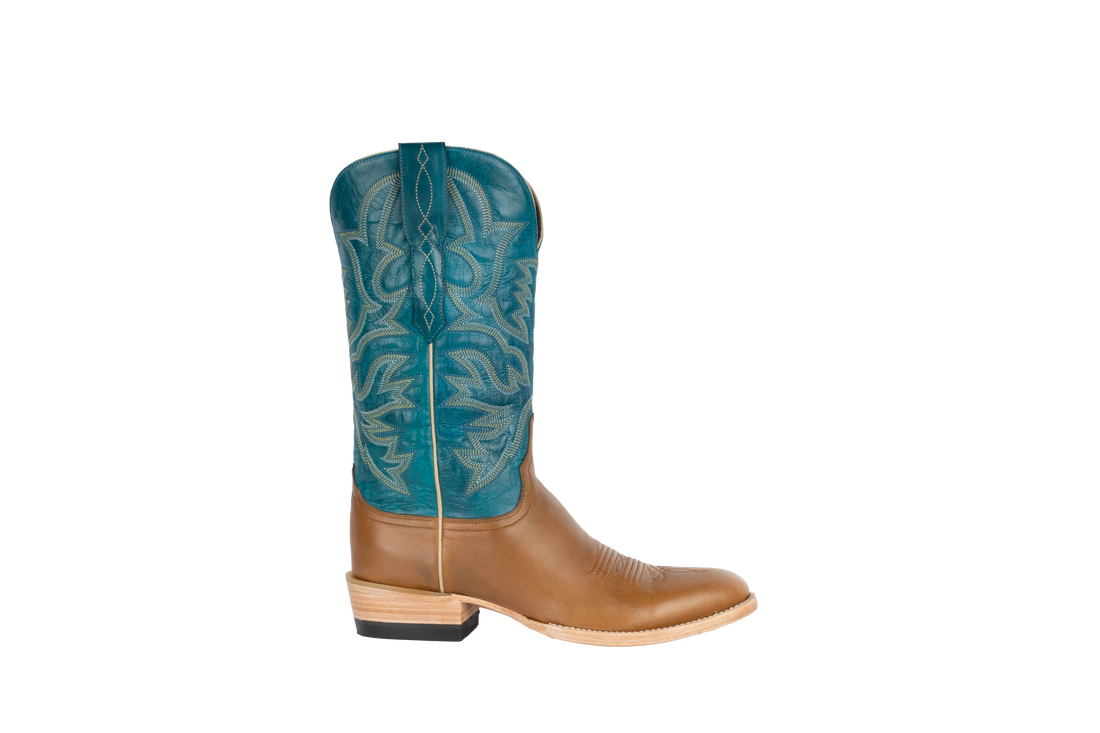 Cowhide Tan - Round Toe