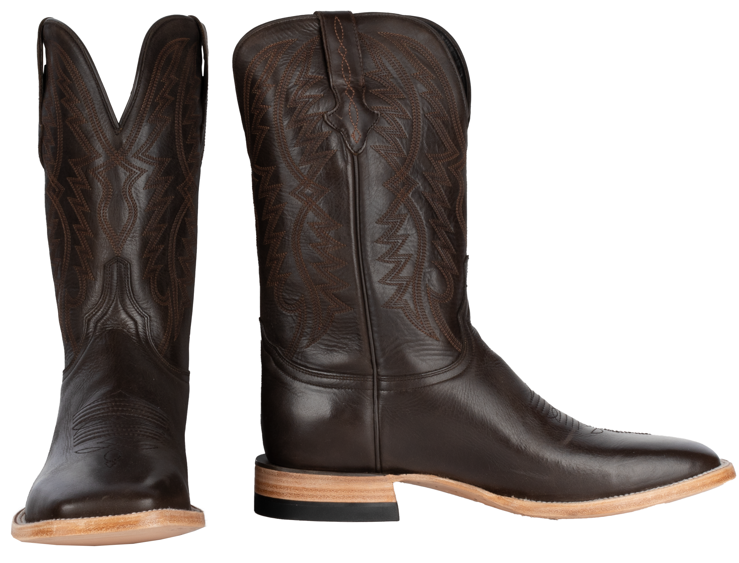 Harman Chocolate - Square Toe