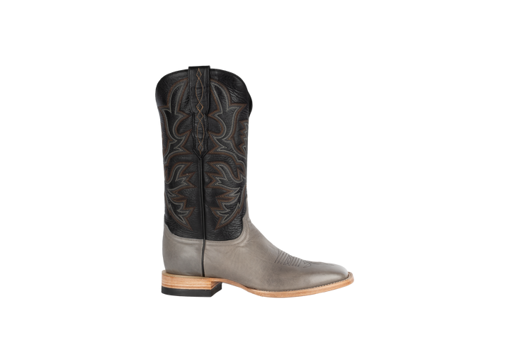 Cowhide Grey - Square Toe