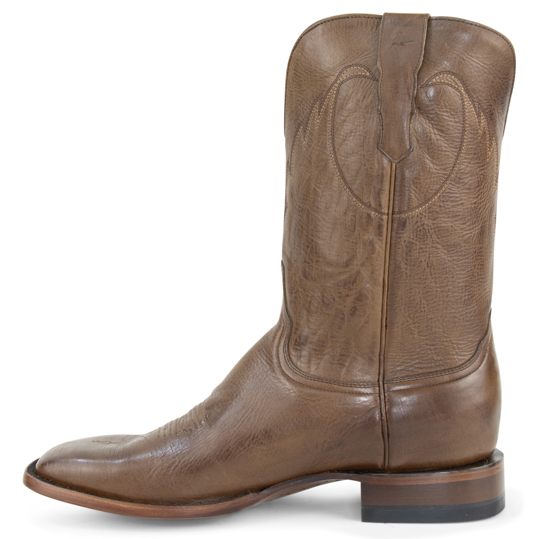 Cognac Cowhide - Square Toe