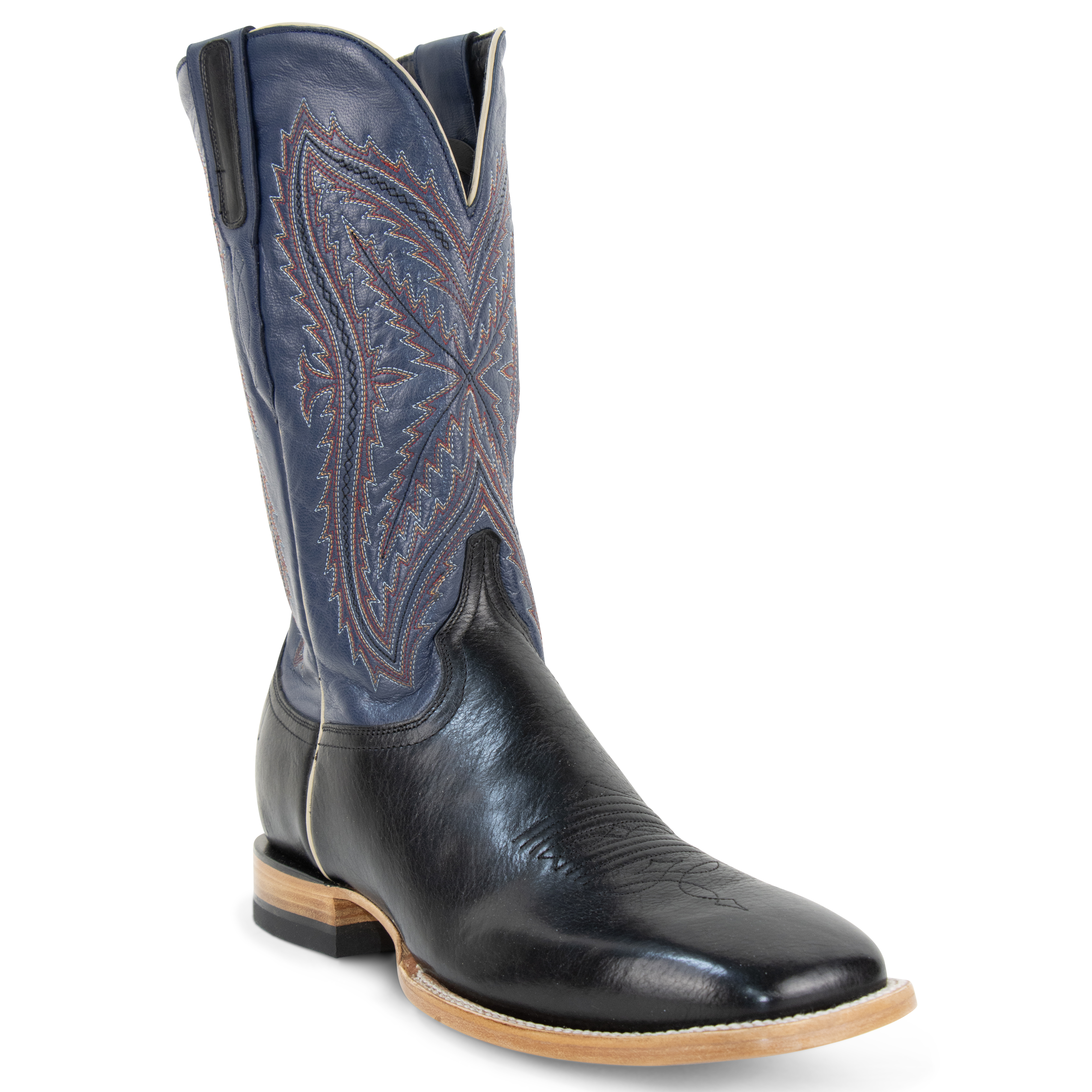 Bison Black - Square Toe