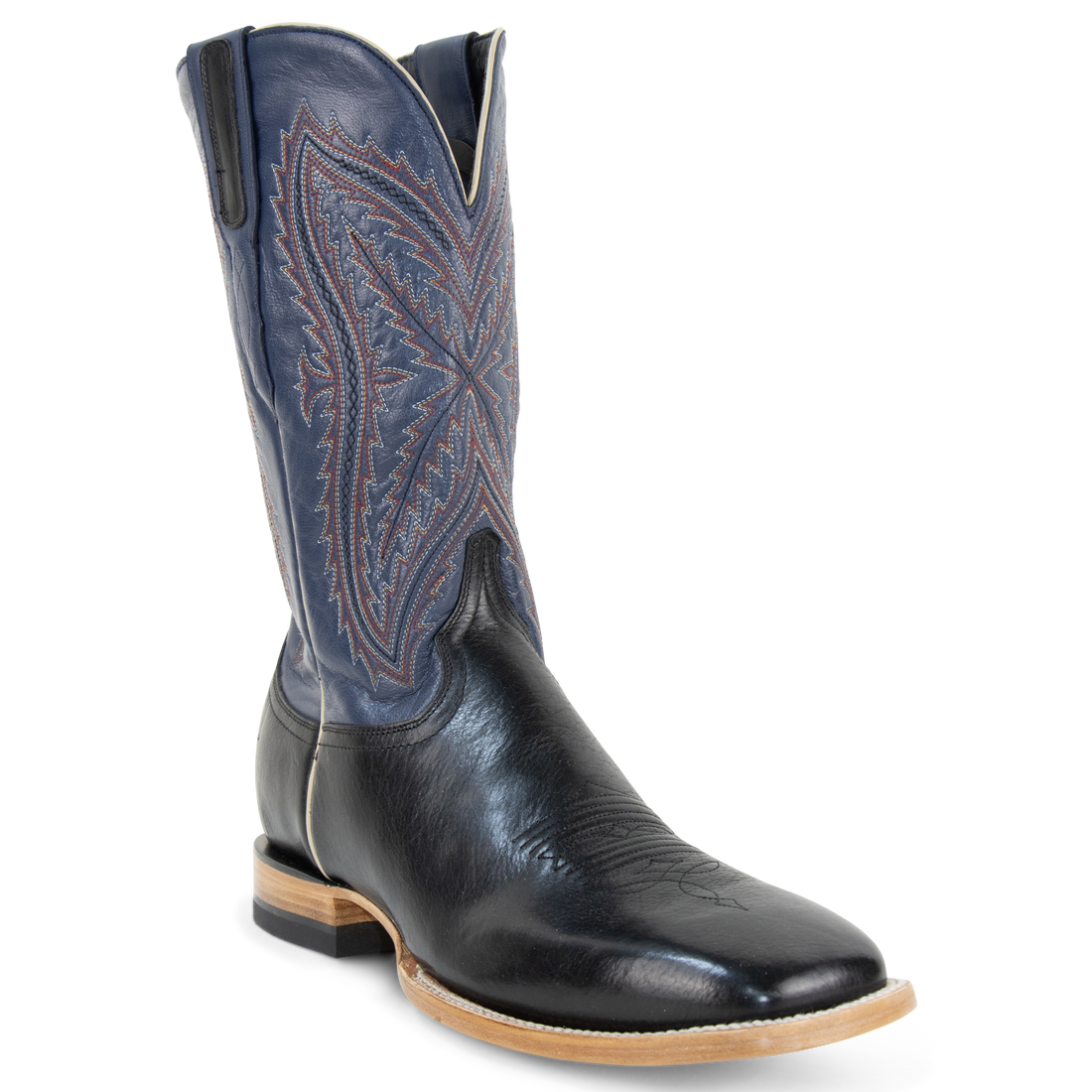 Bison Black - Square Toe