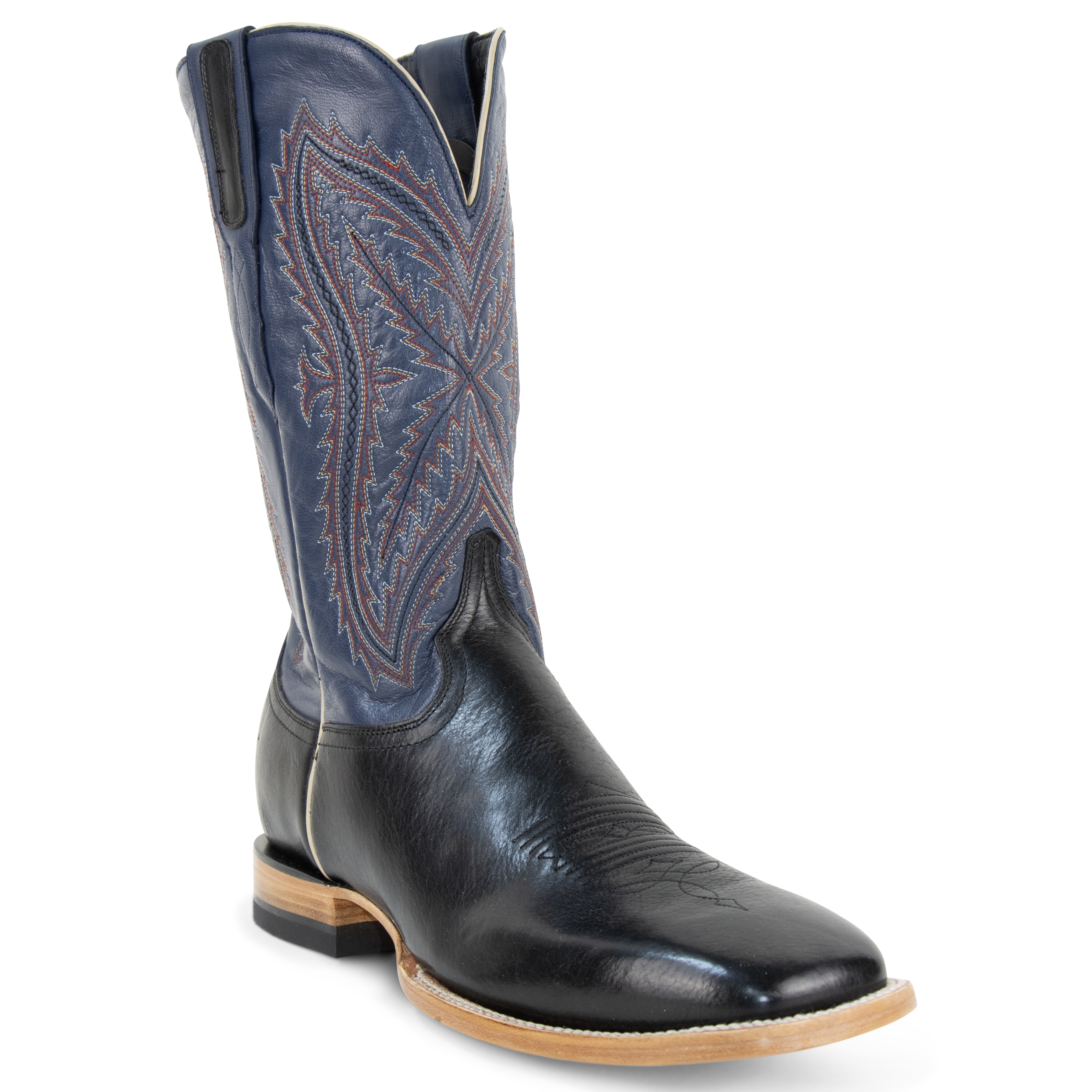 Bison Black - Square Toe