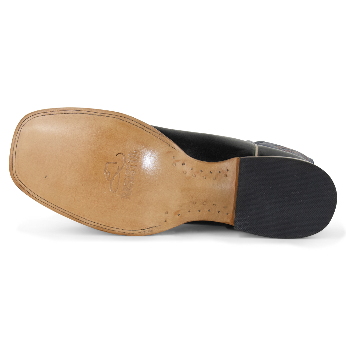 Bison Black - Square Toe