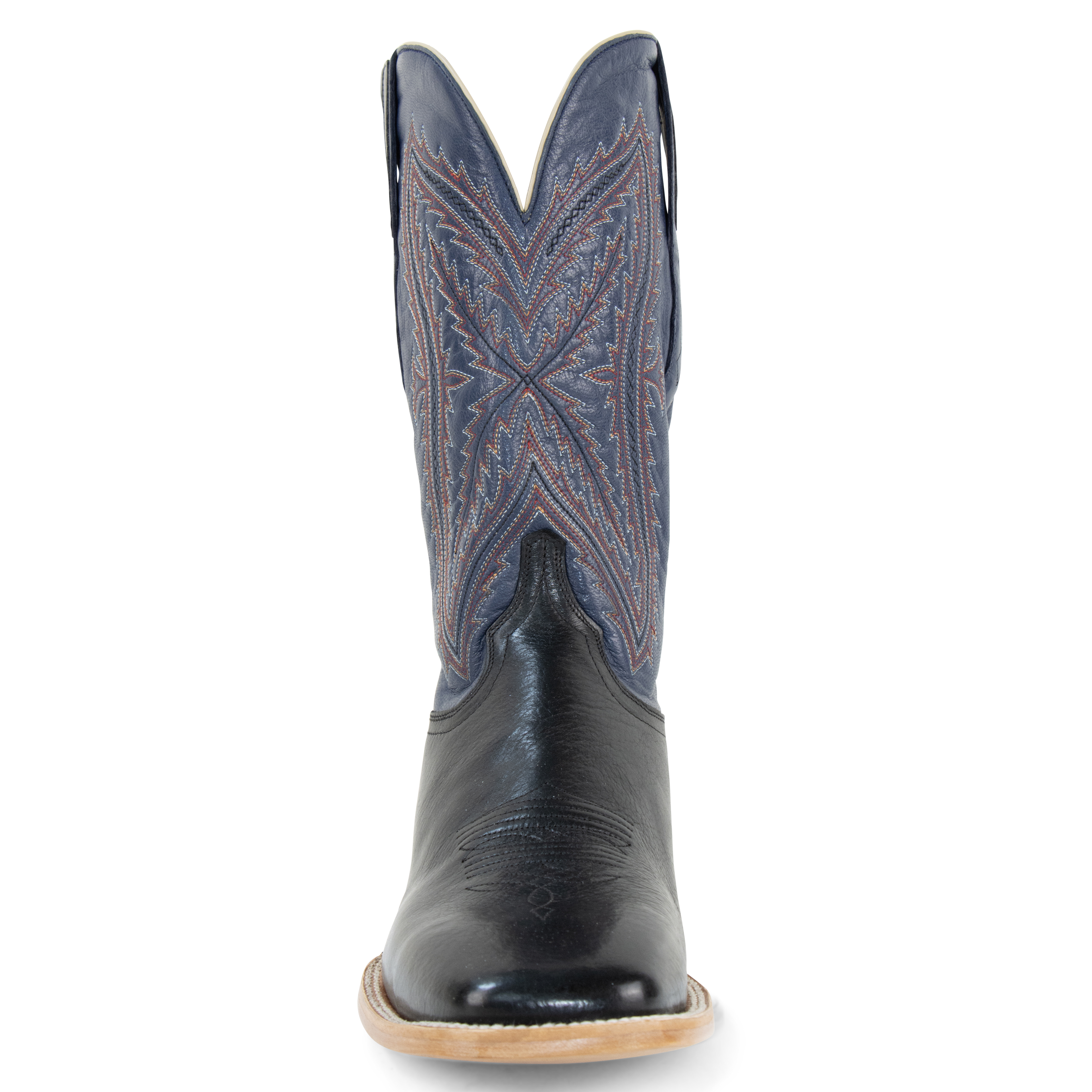 Bison Black - Square Toe
