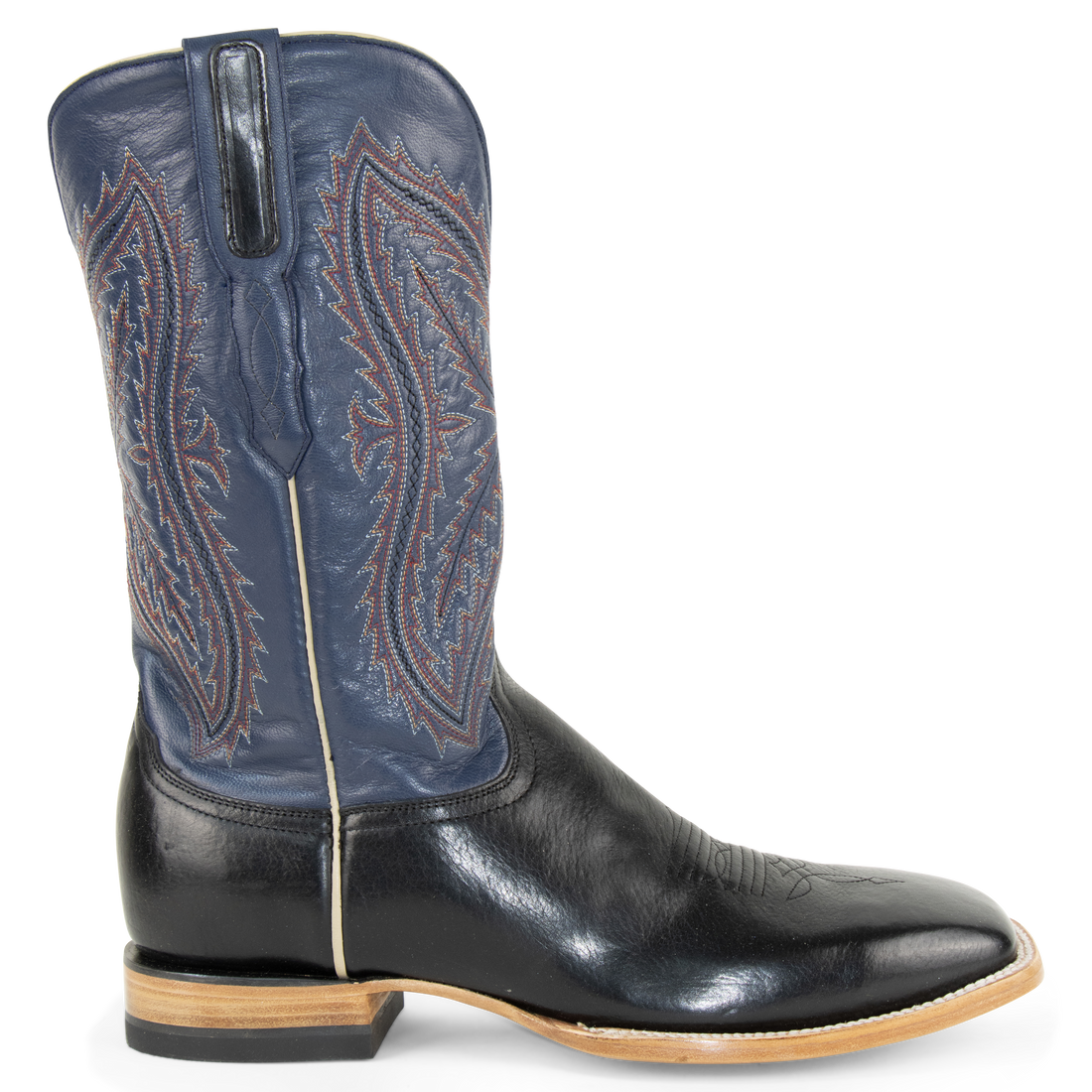 Bison Black - Square Toe