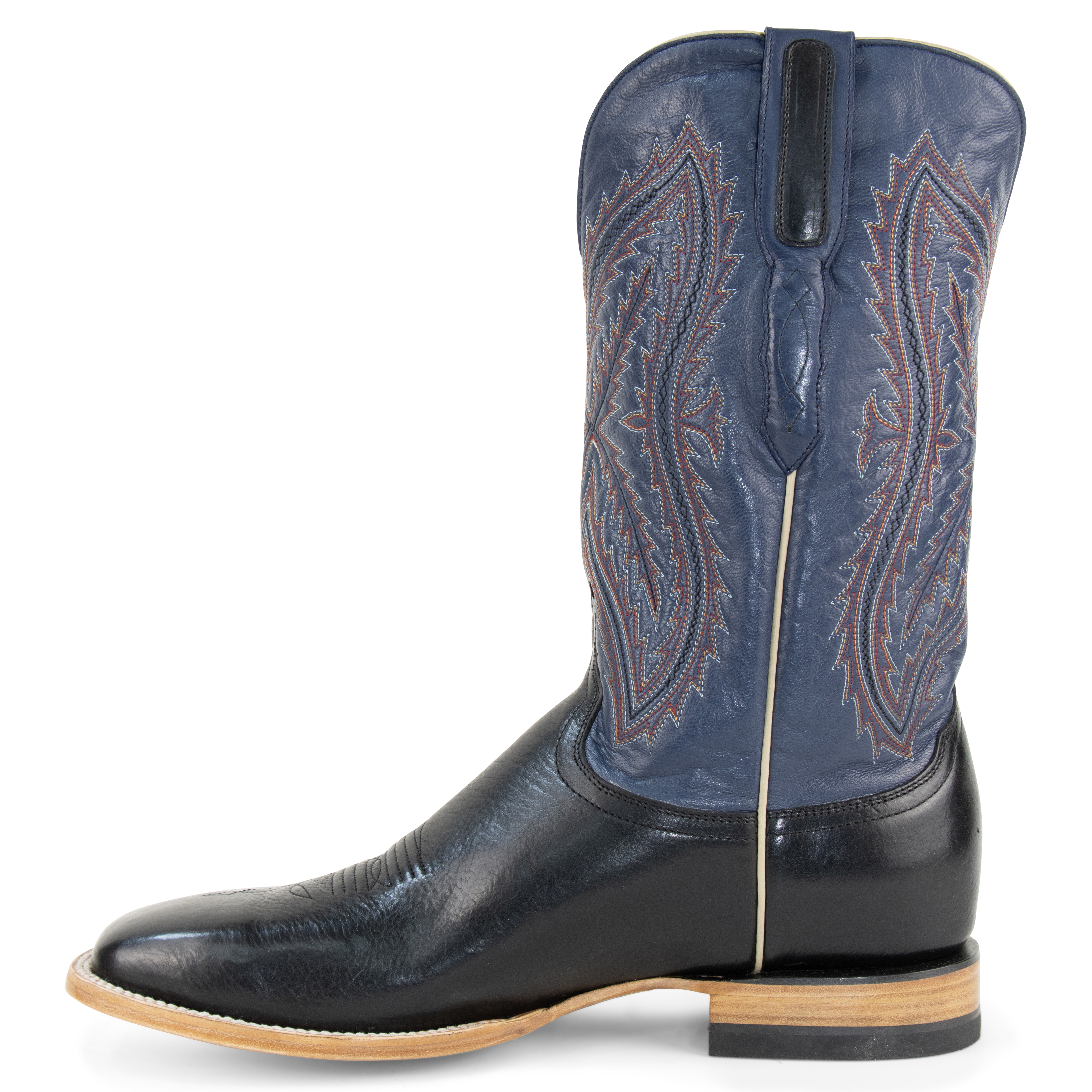 Bison Black - Square Toe