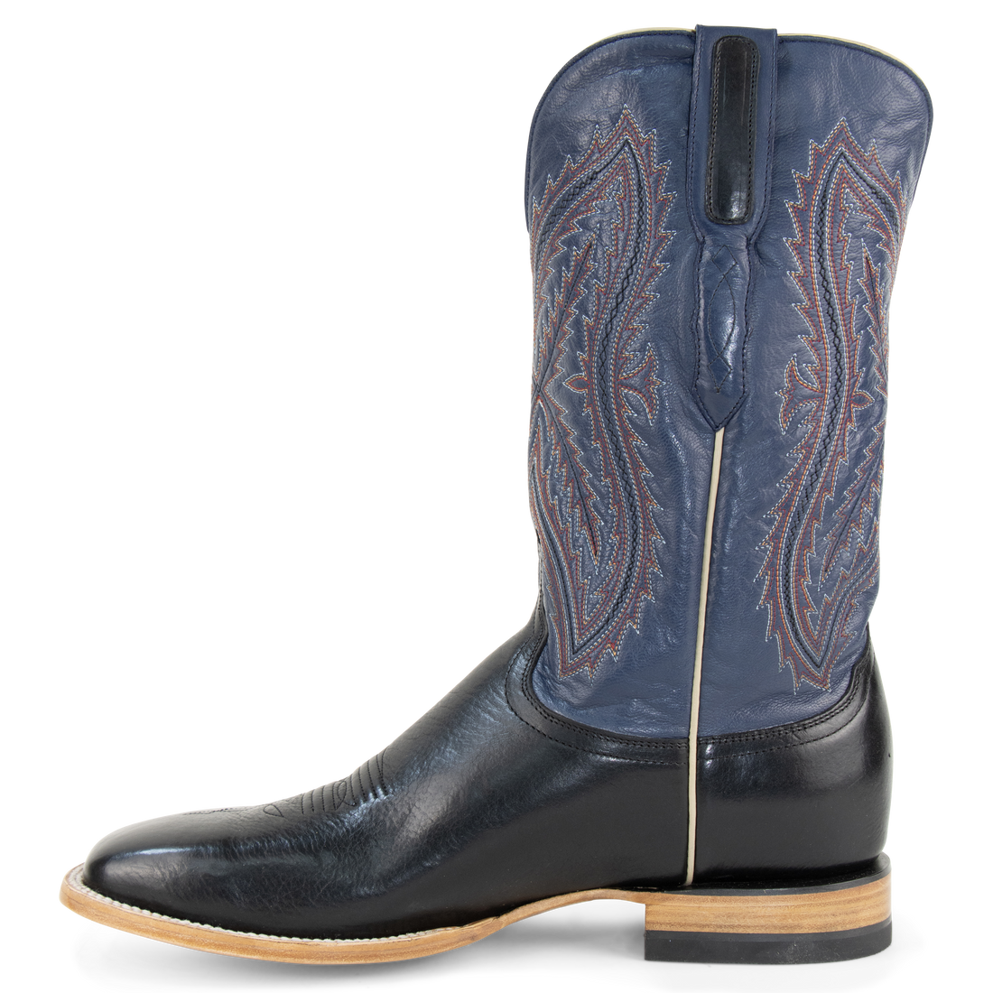 Bison Black - Square Toe