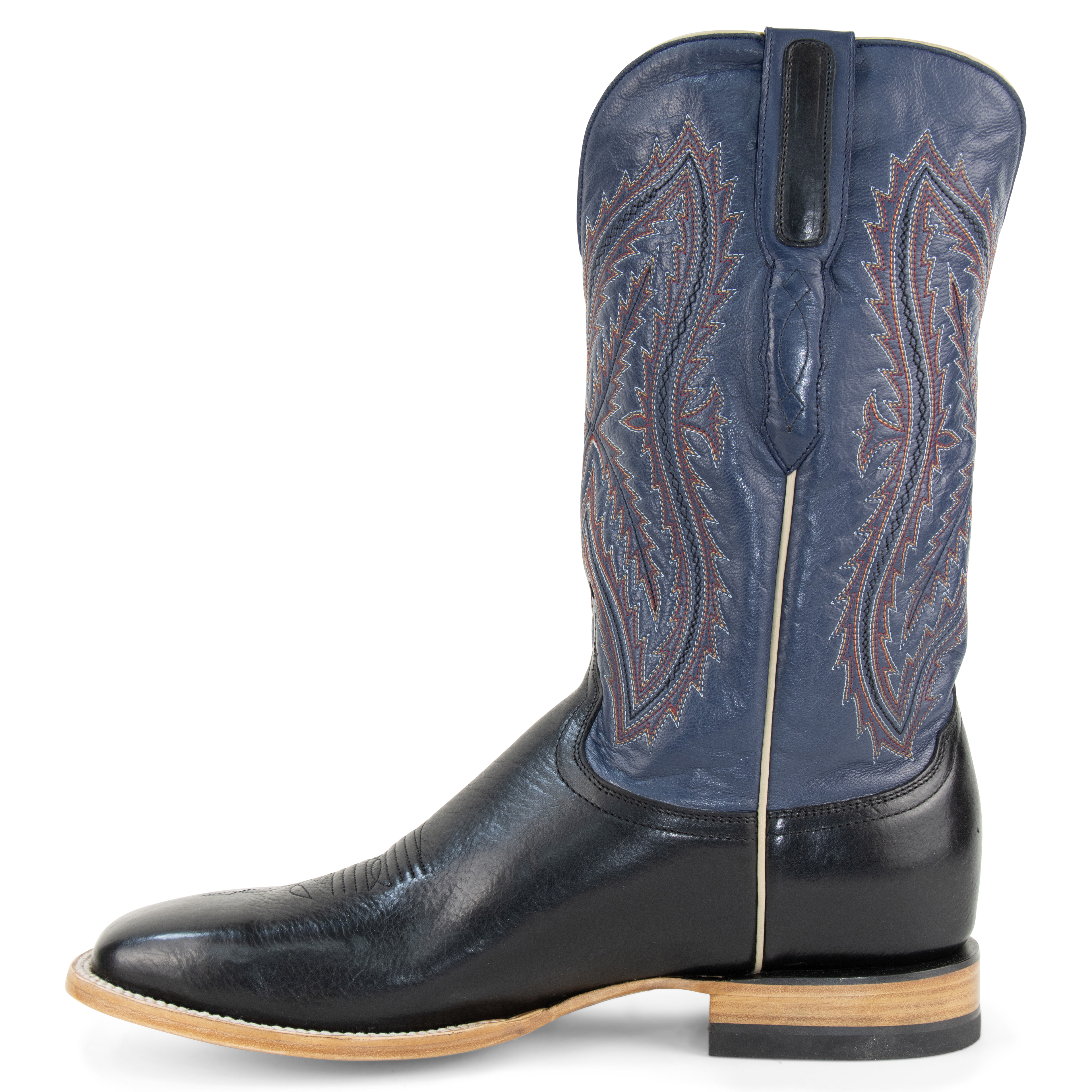 Bison Black - Square Toe