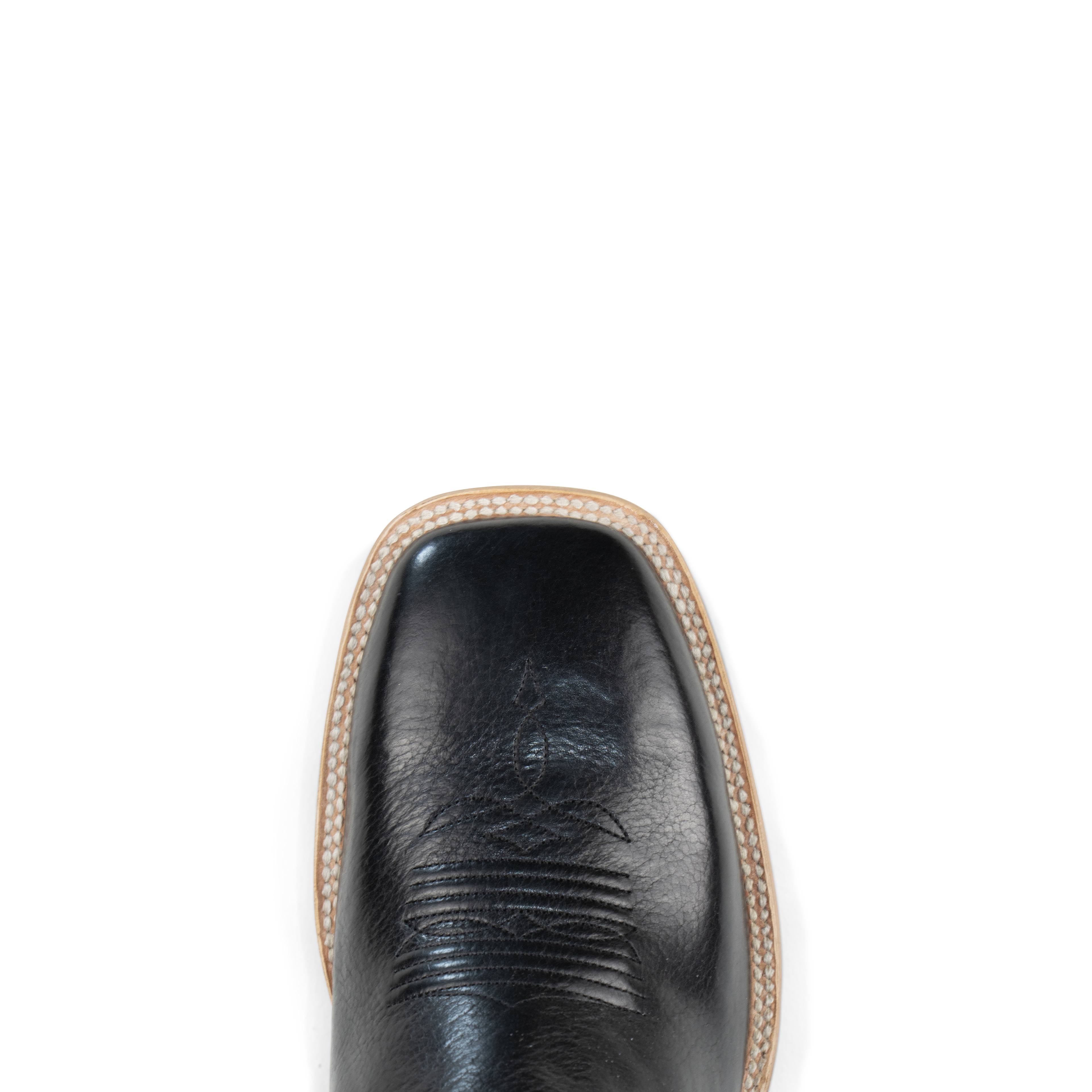 Bison Black - Square Toe