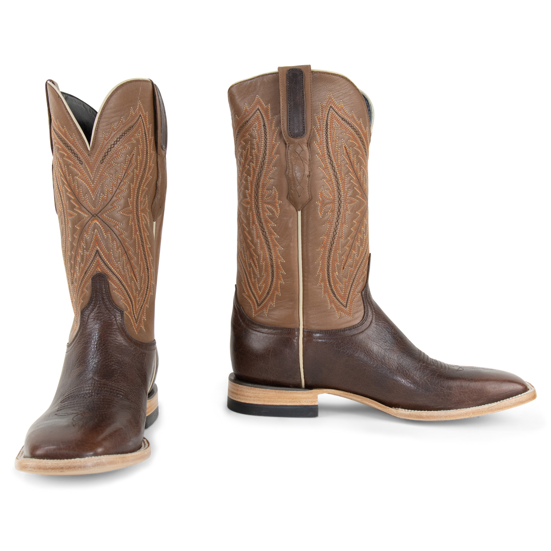 Bison Chocolate - Square Toe