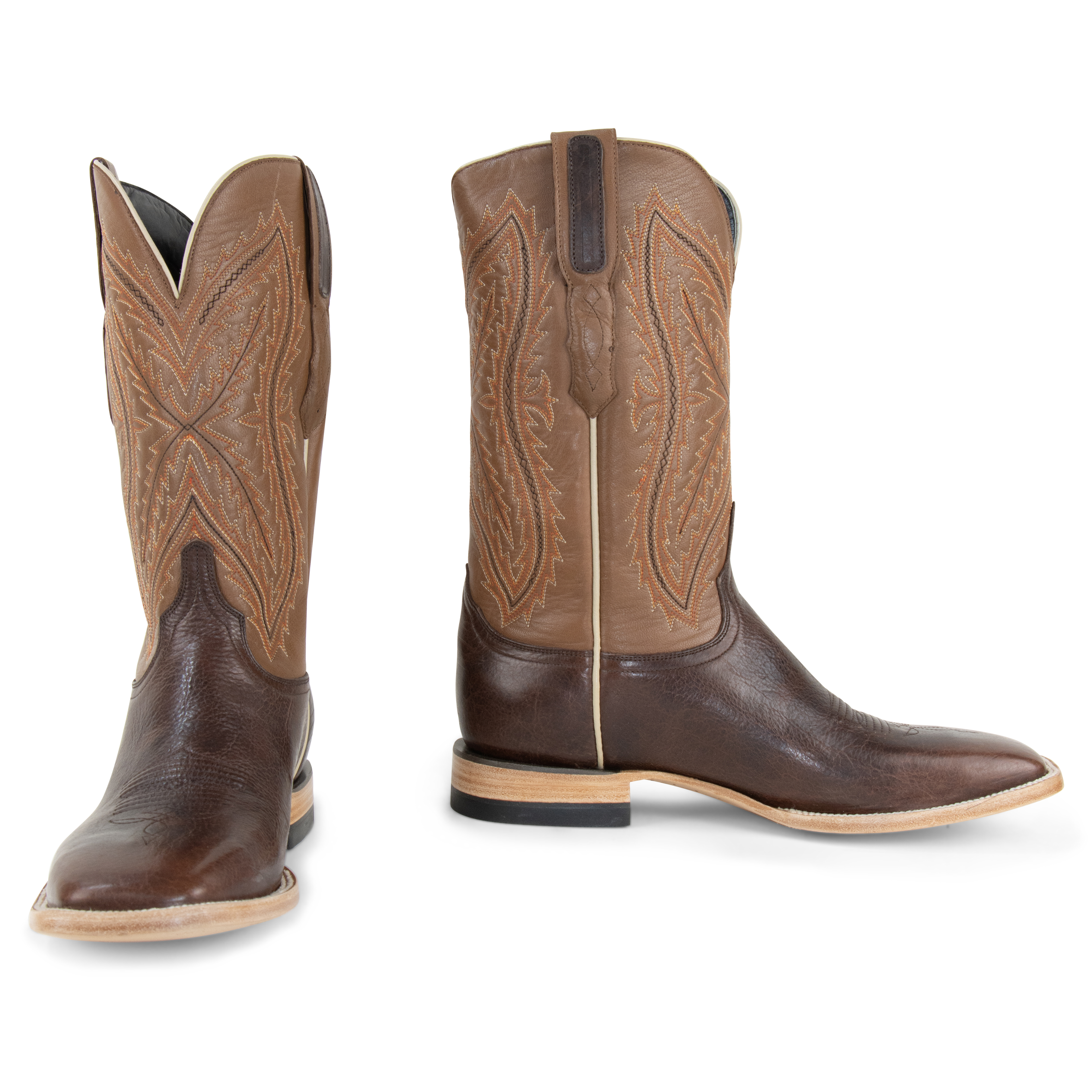 Bison Chocolate - Square Toe