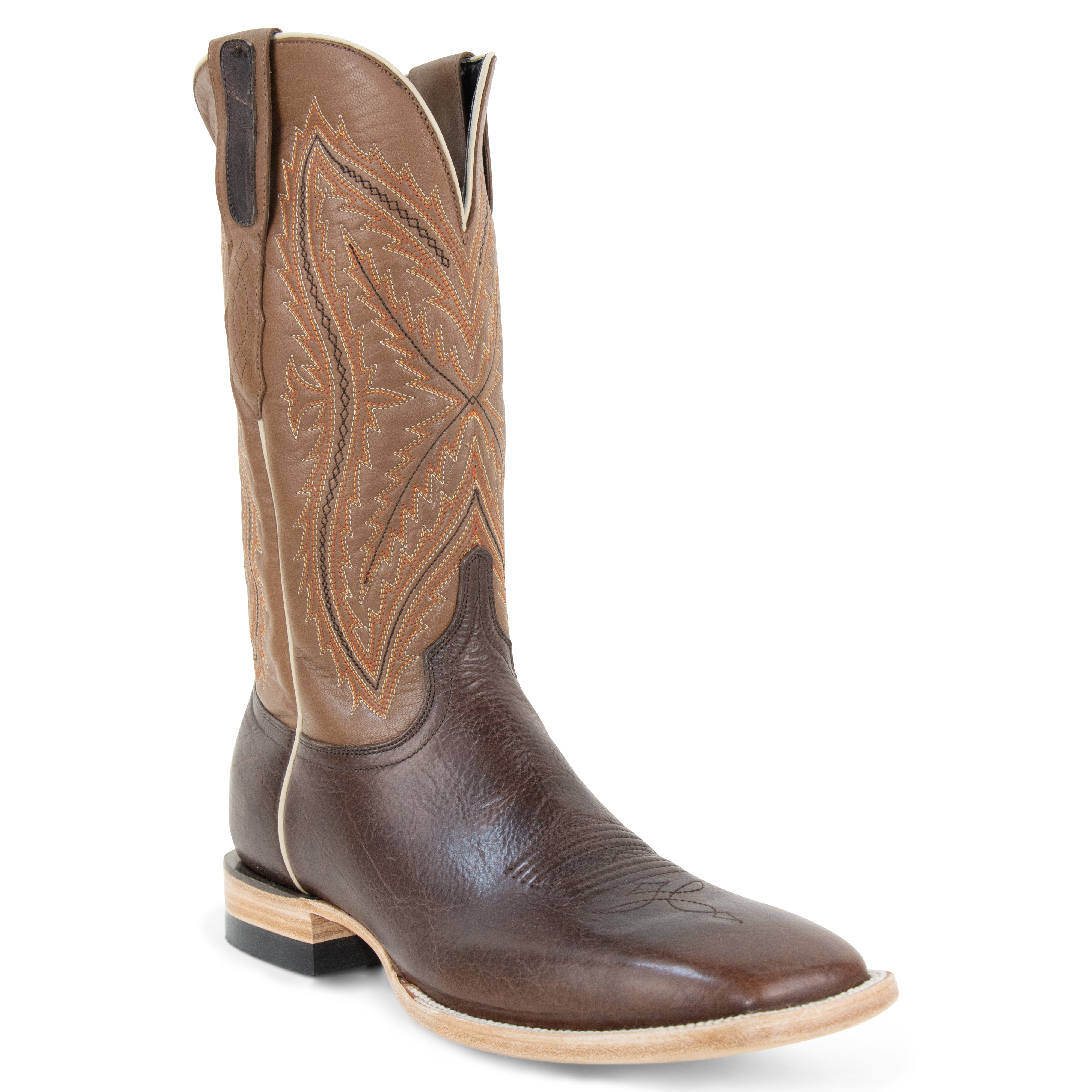 Bison Chocolate - Square Toe