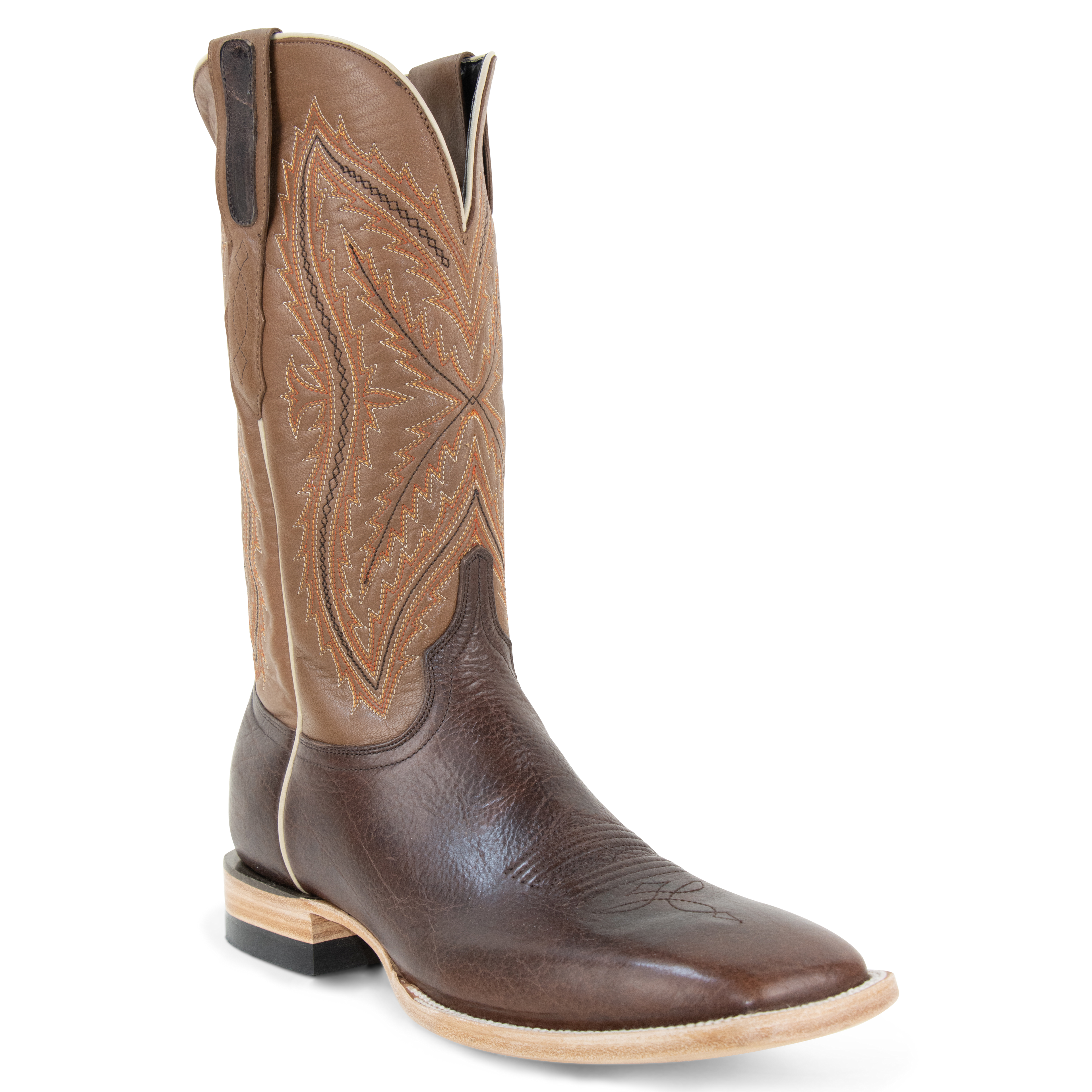 Bison Chocolate - Square Toe