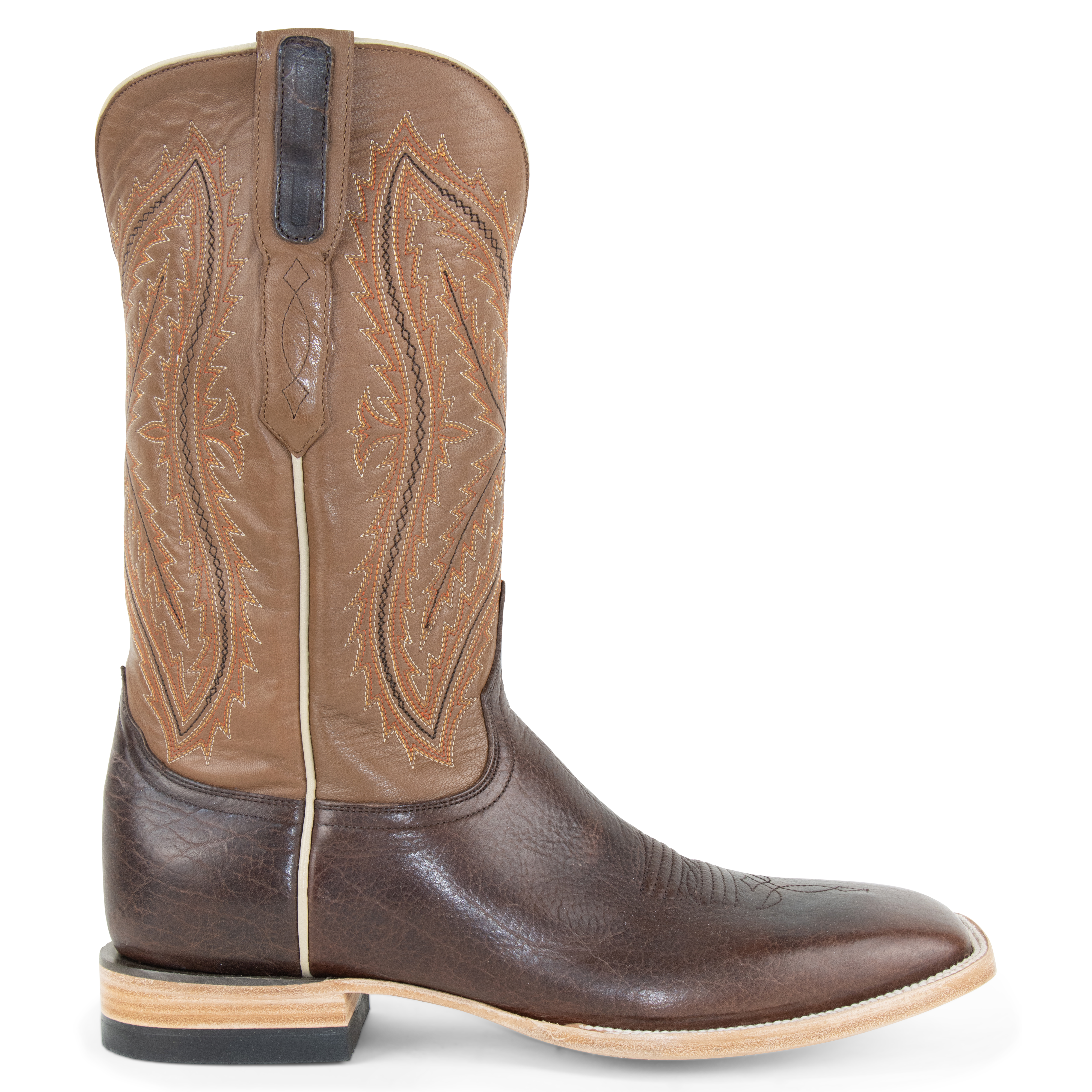 Bison Chocolate - Square Toe