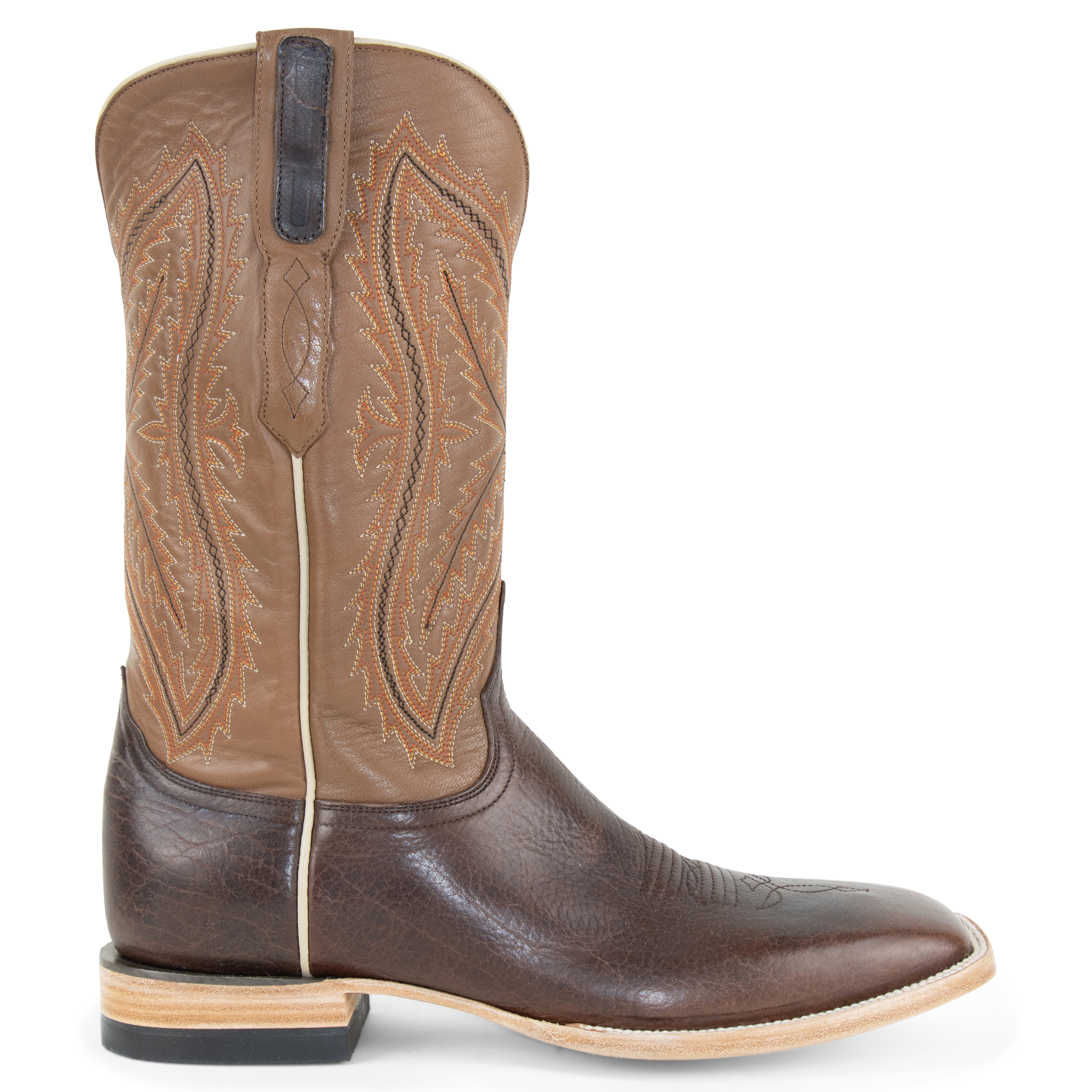 Bison Chocolate - Square Toe