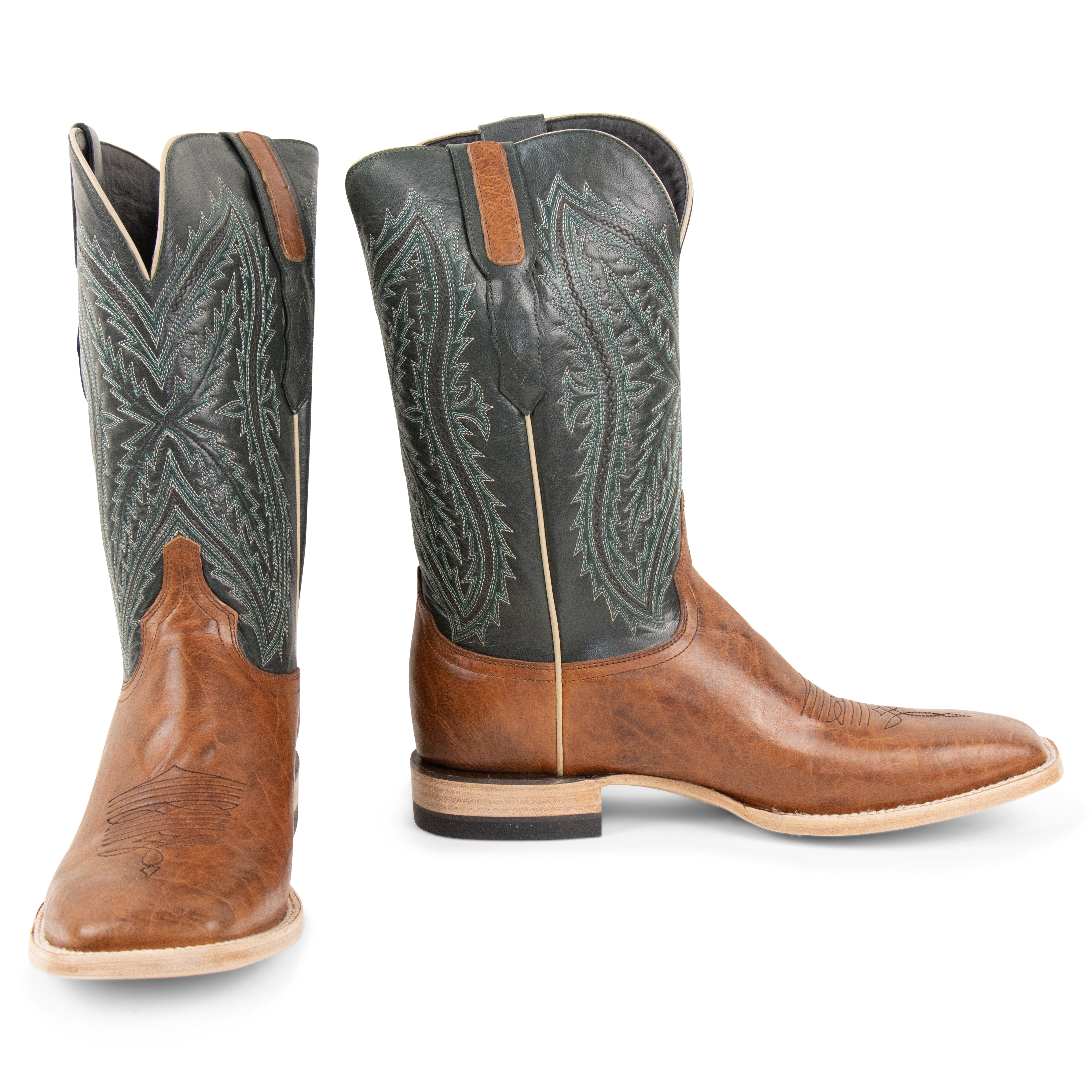 Bison Golden Tan - Square Toe