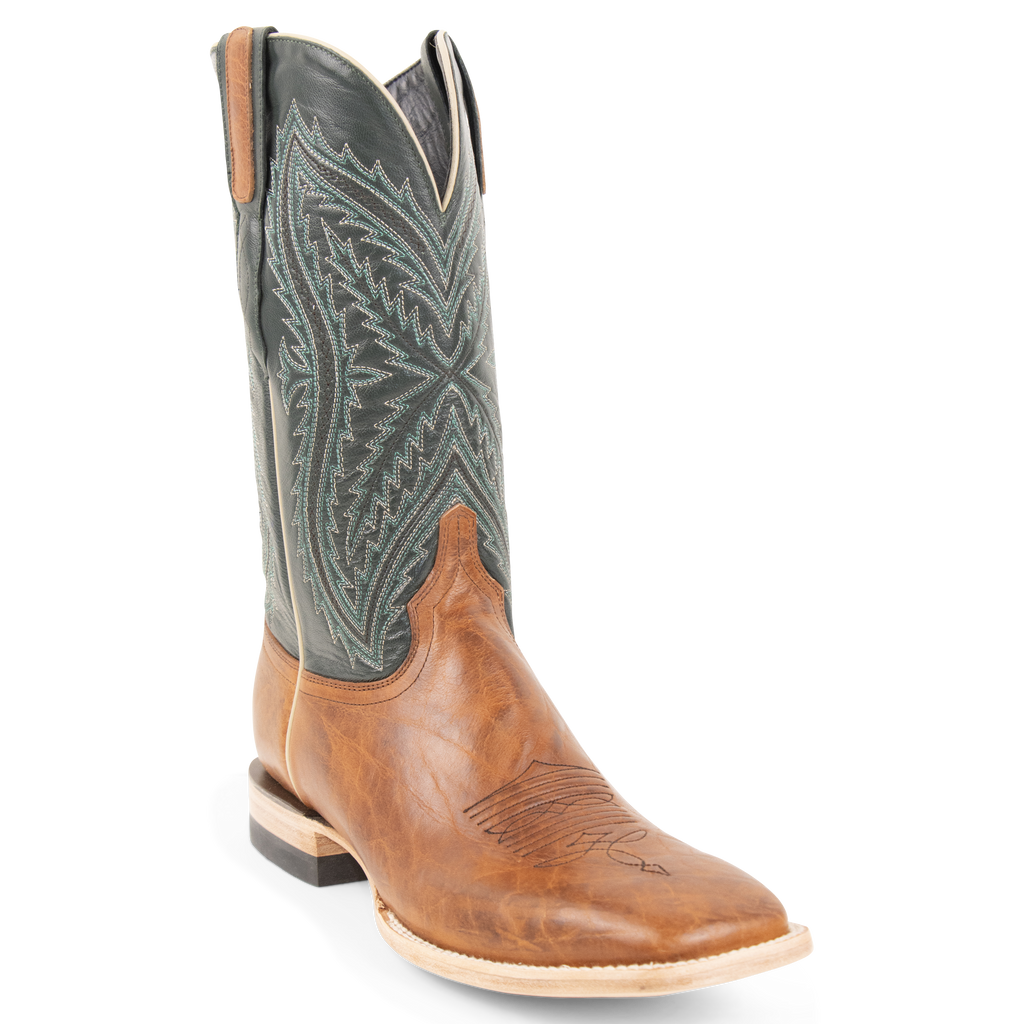 Bison Golden Tan - Square Toe
