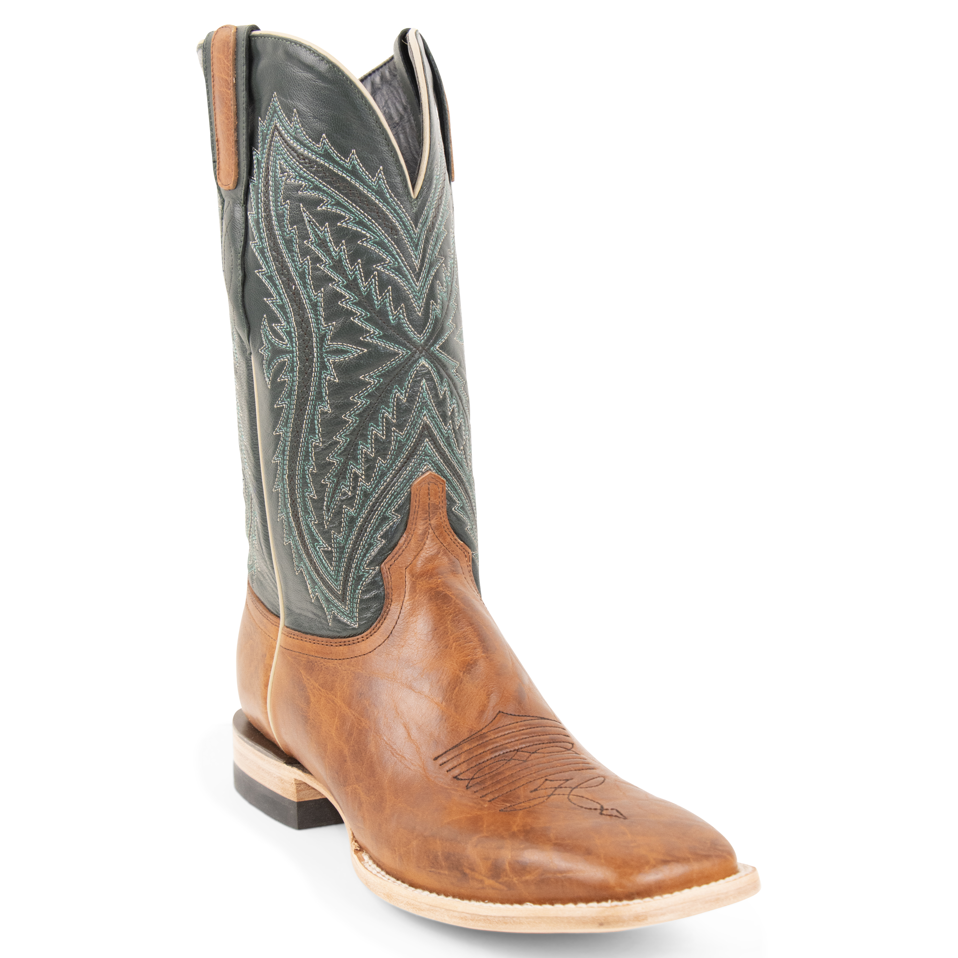 Bison Golden Tan - Square Toe