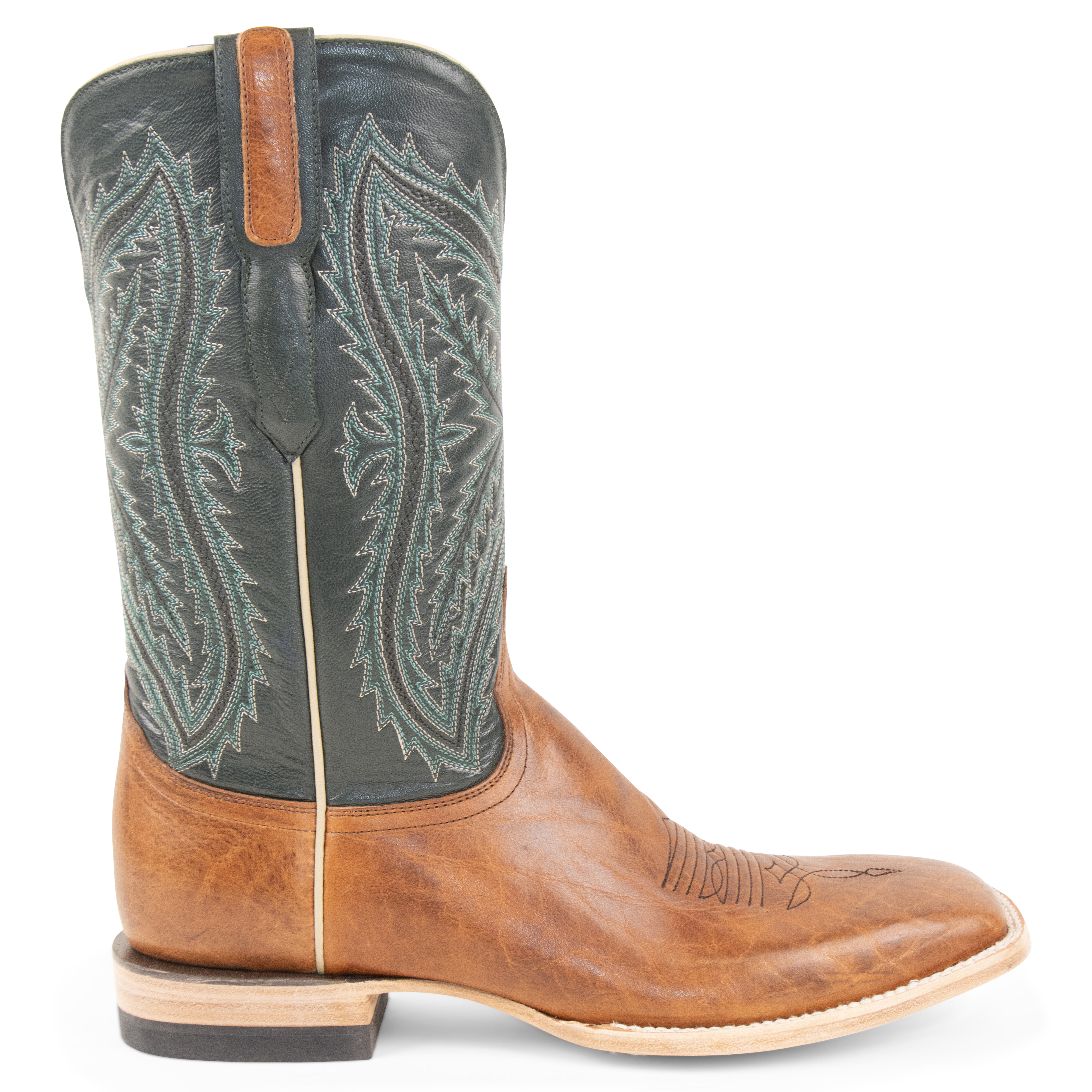 Bison Golden Tan - Square Toe