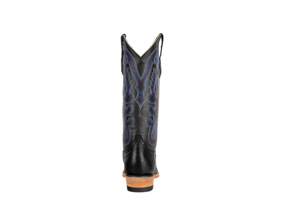Smooth Ostrich Black - Cutter Toe