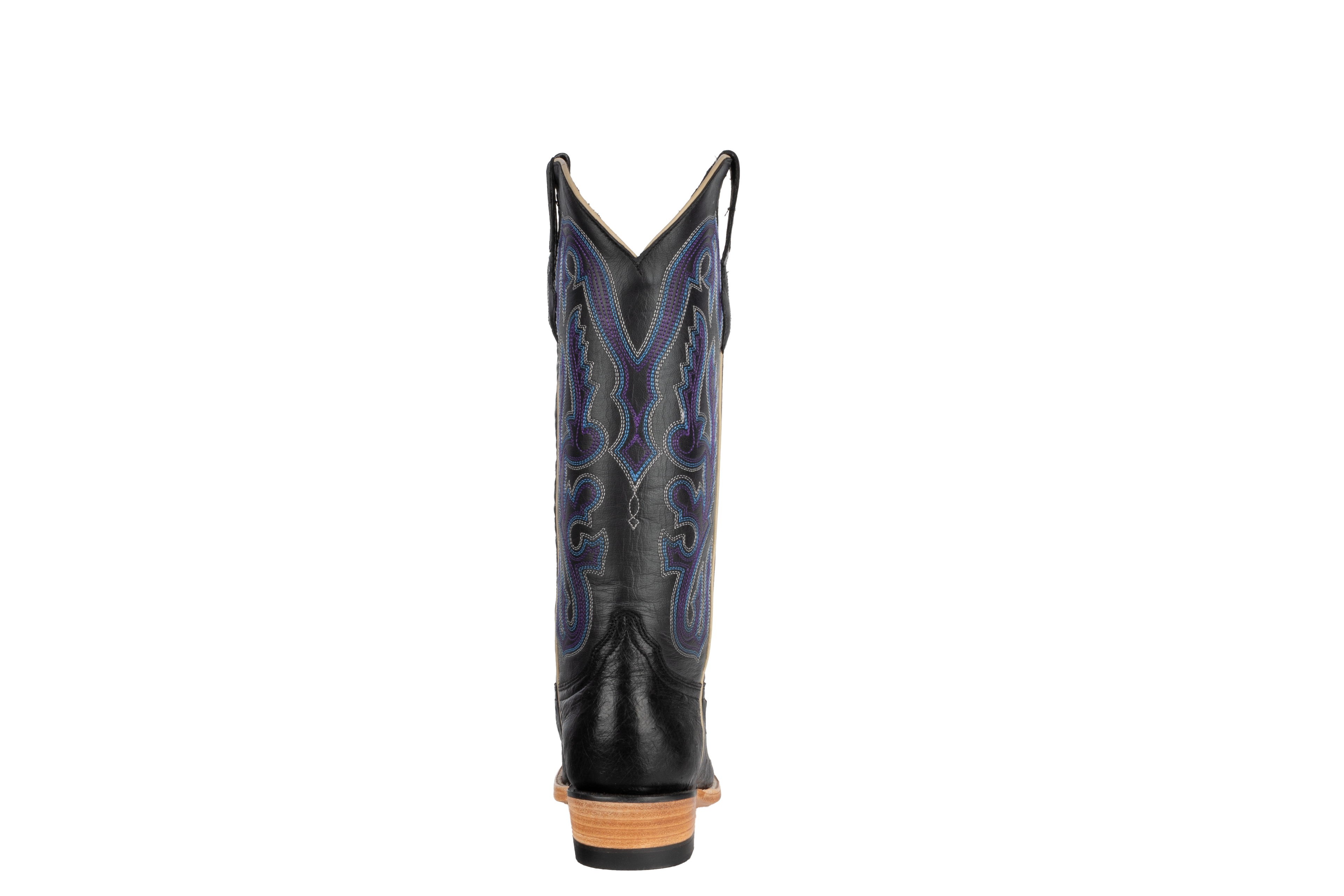 Smooth Ostrich Black - Cutter Toe
