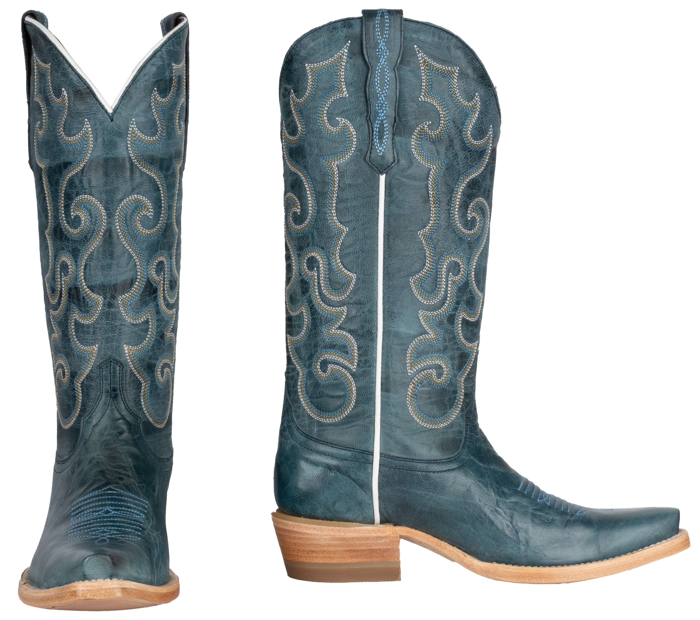Maddog Goat Blue - Pointed Toe