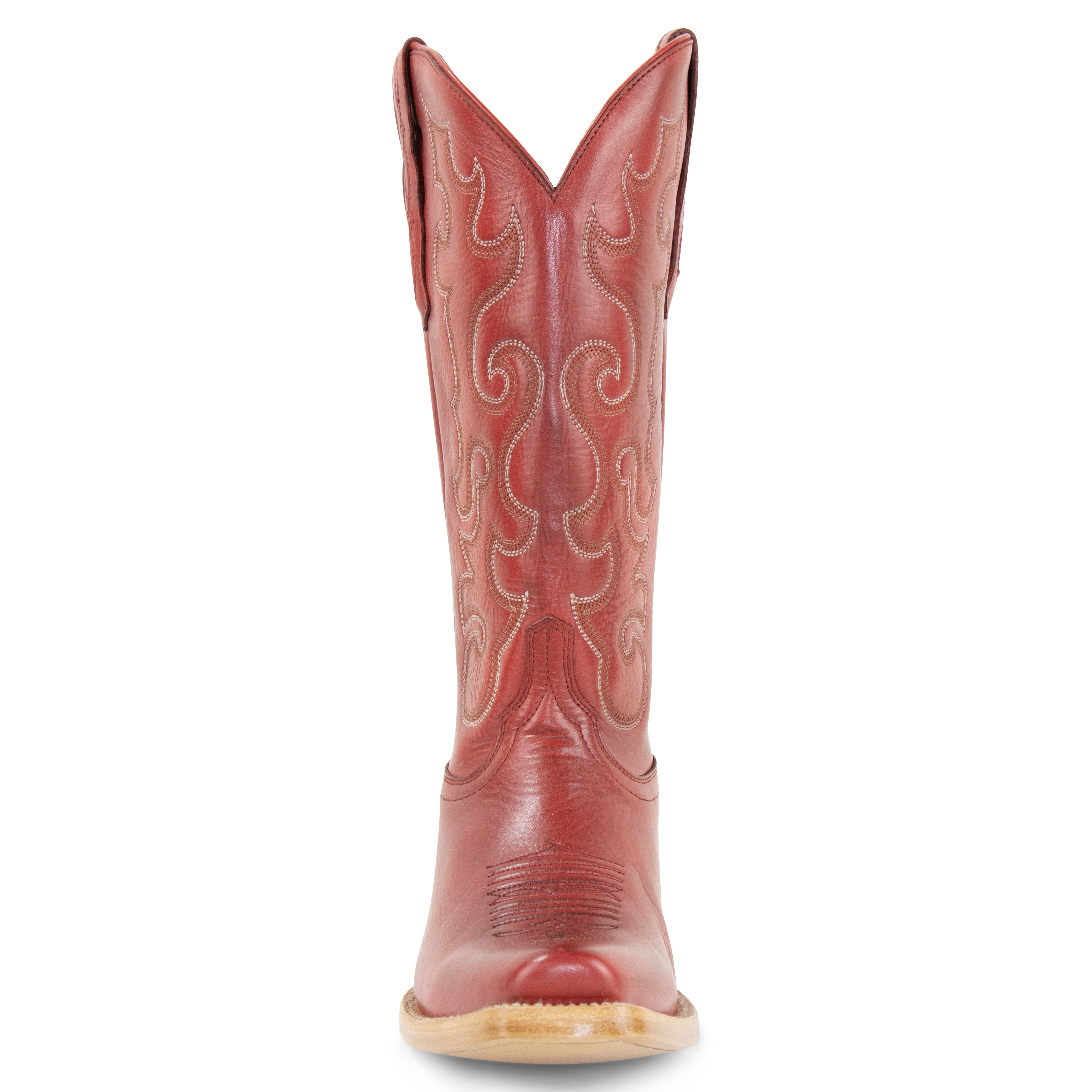 Cowhide Red - Cutter Toe