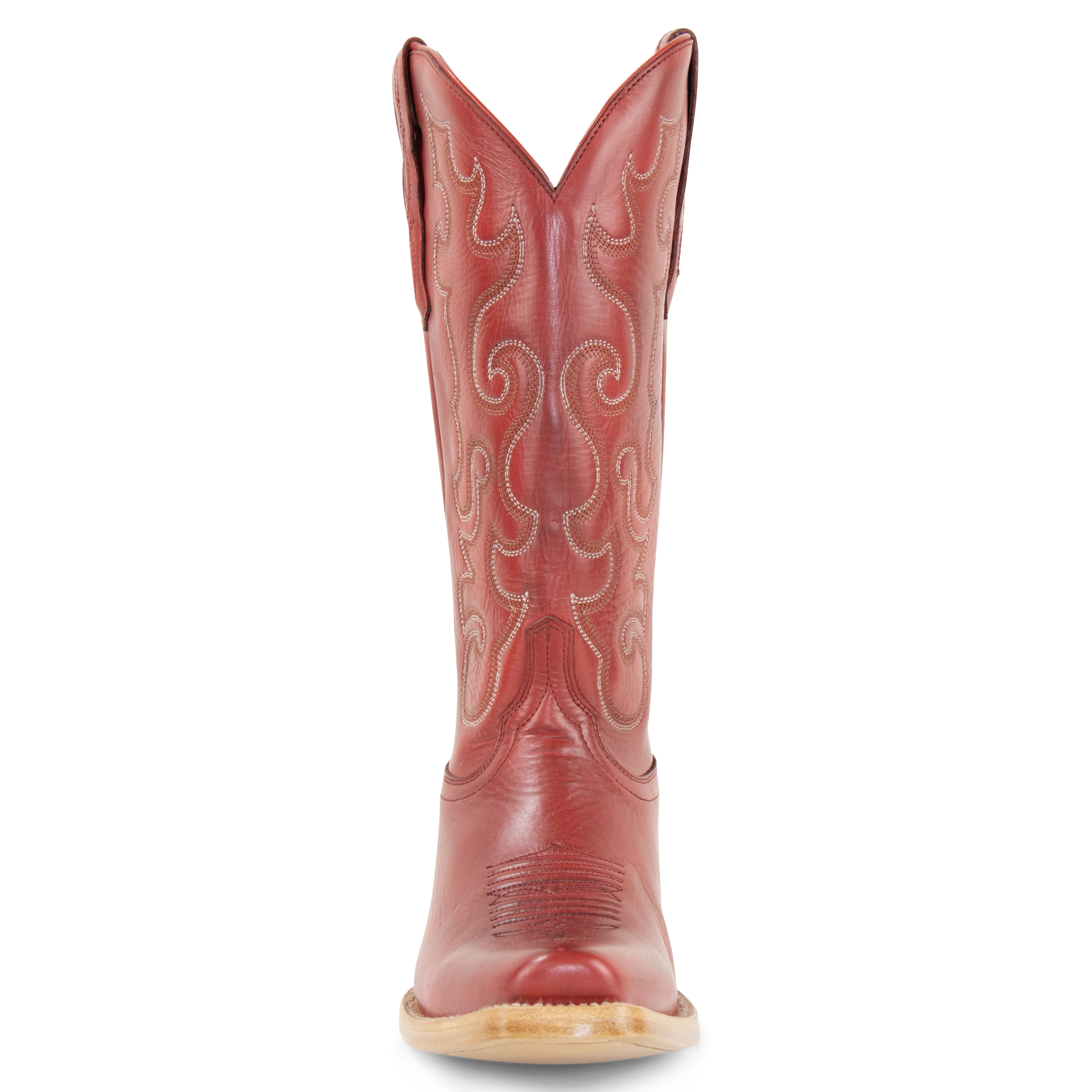 Cowhide Red - Cutter Toe