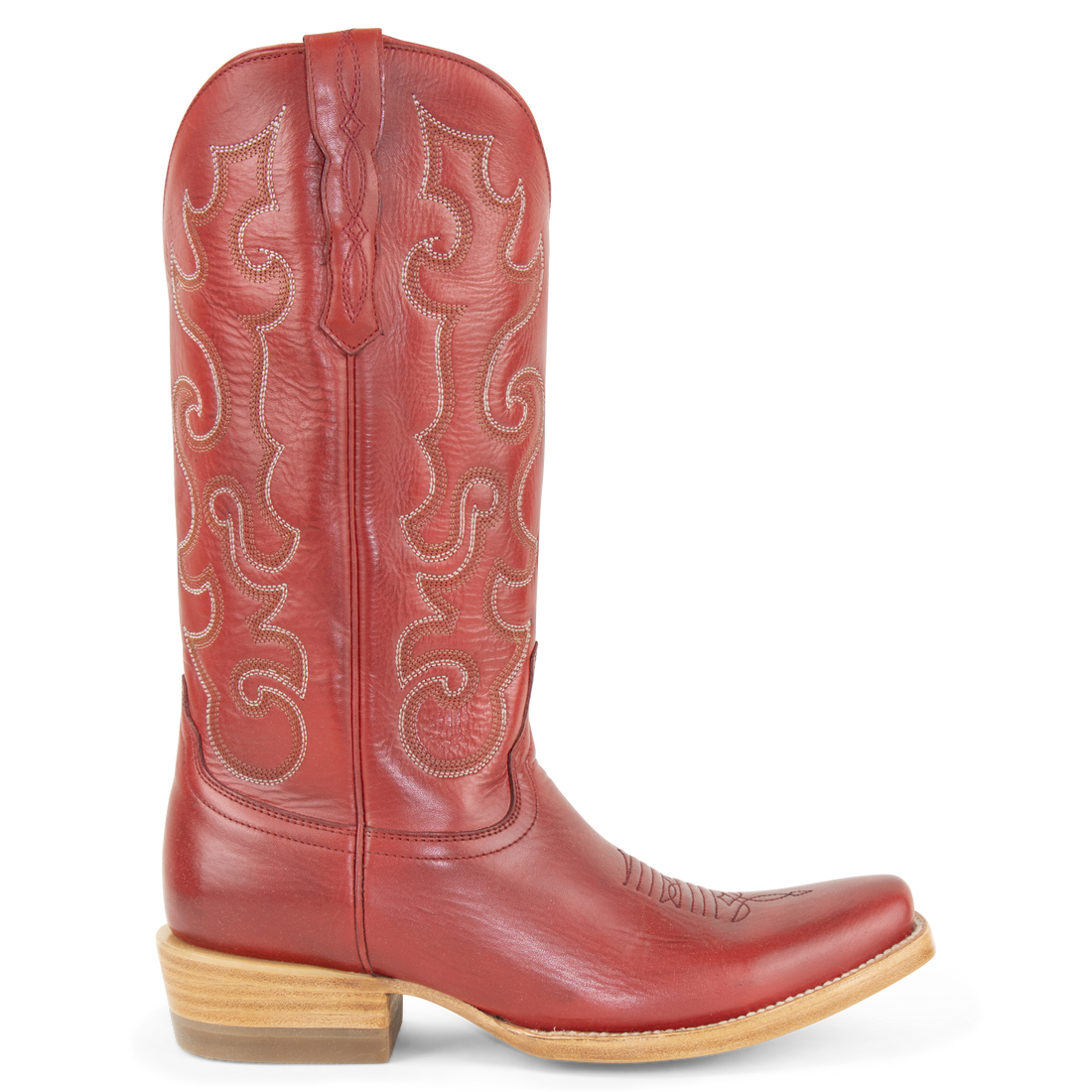 Cowhide Red - Cutter Toe