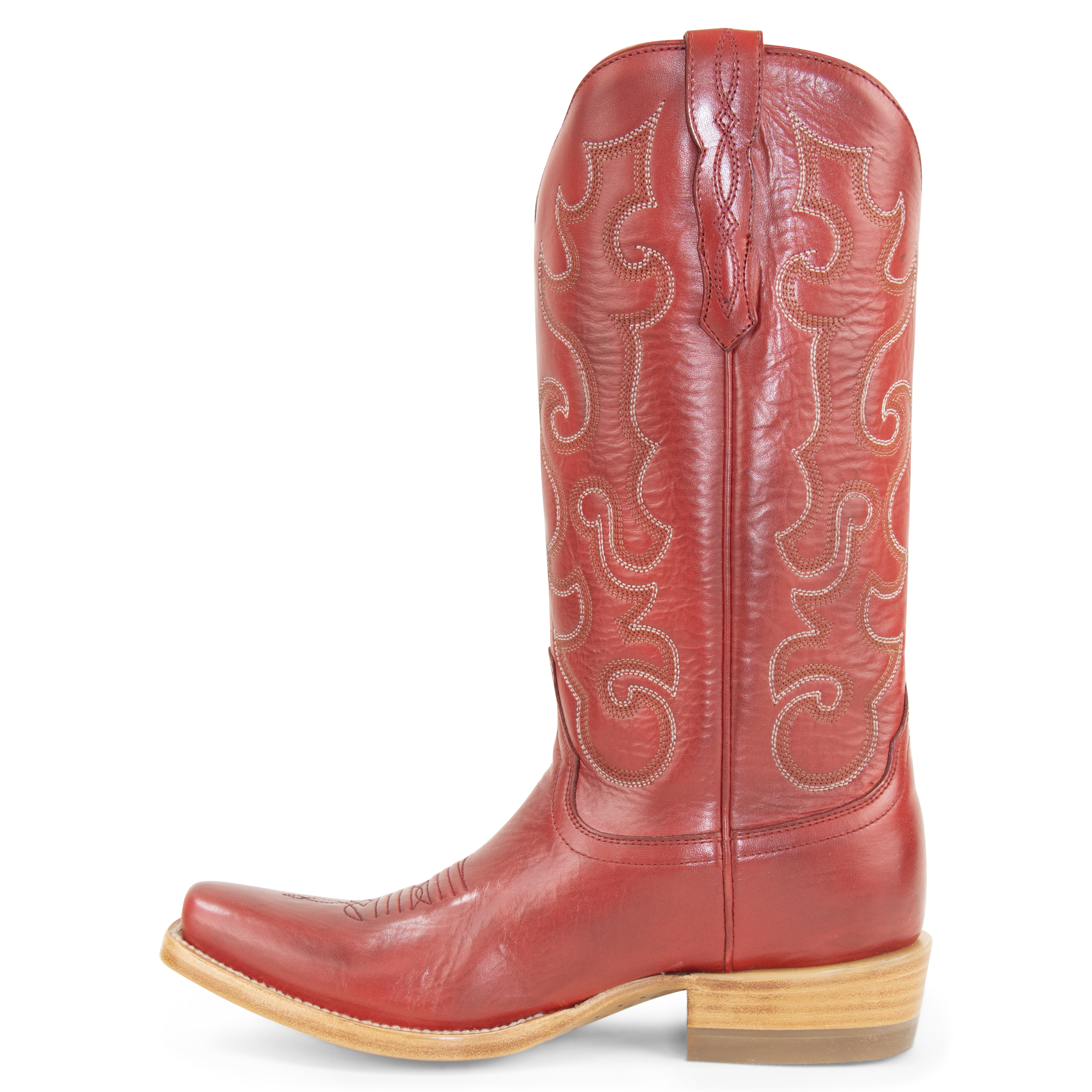 Cowhide Red - Cutter Toe