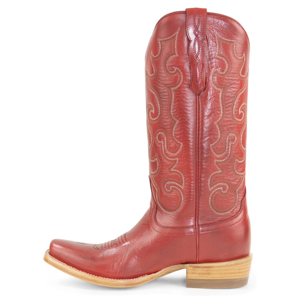 Cowhide Red - Cutter Toe