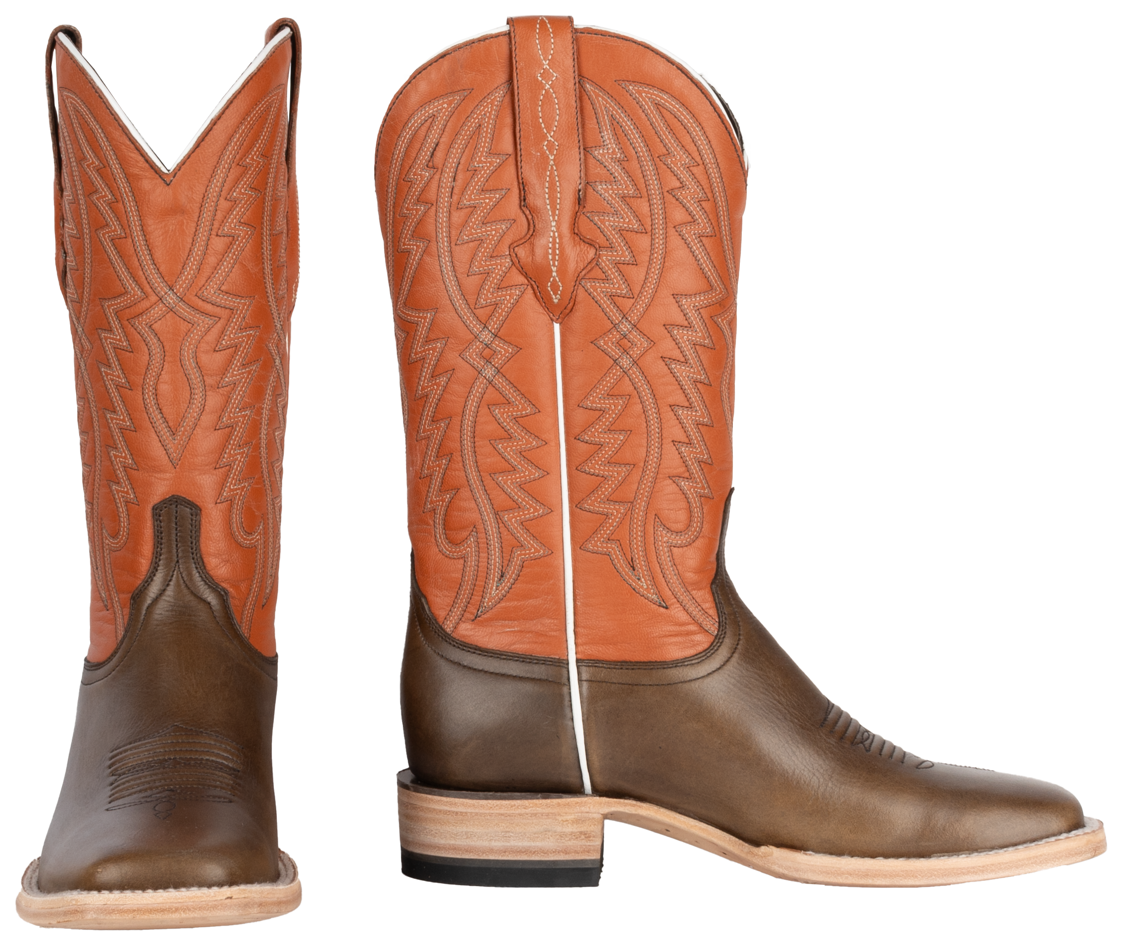 Harman Chocolate - Square Toe