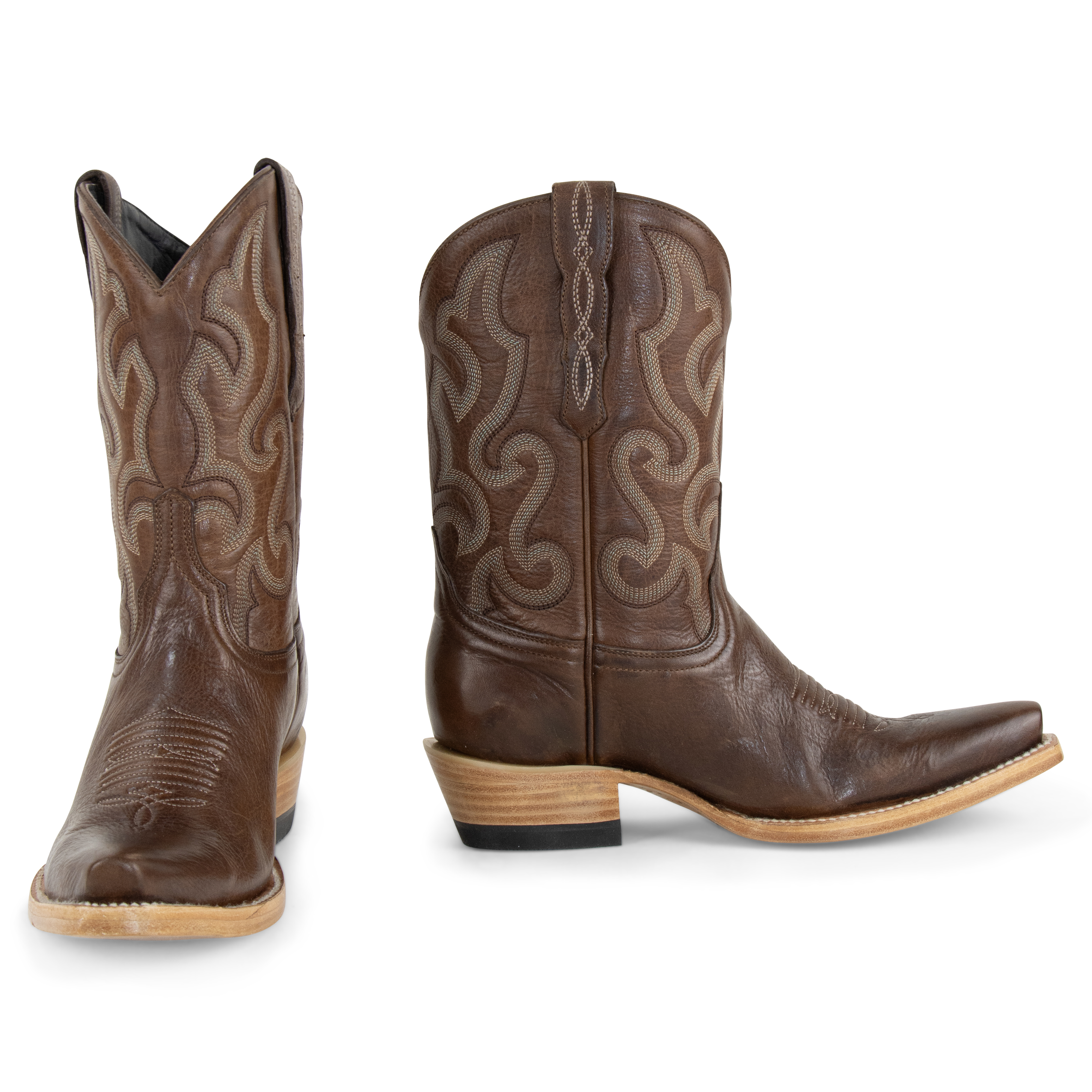 Bubba Tan Bootie - Pointed Toe