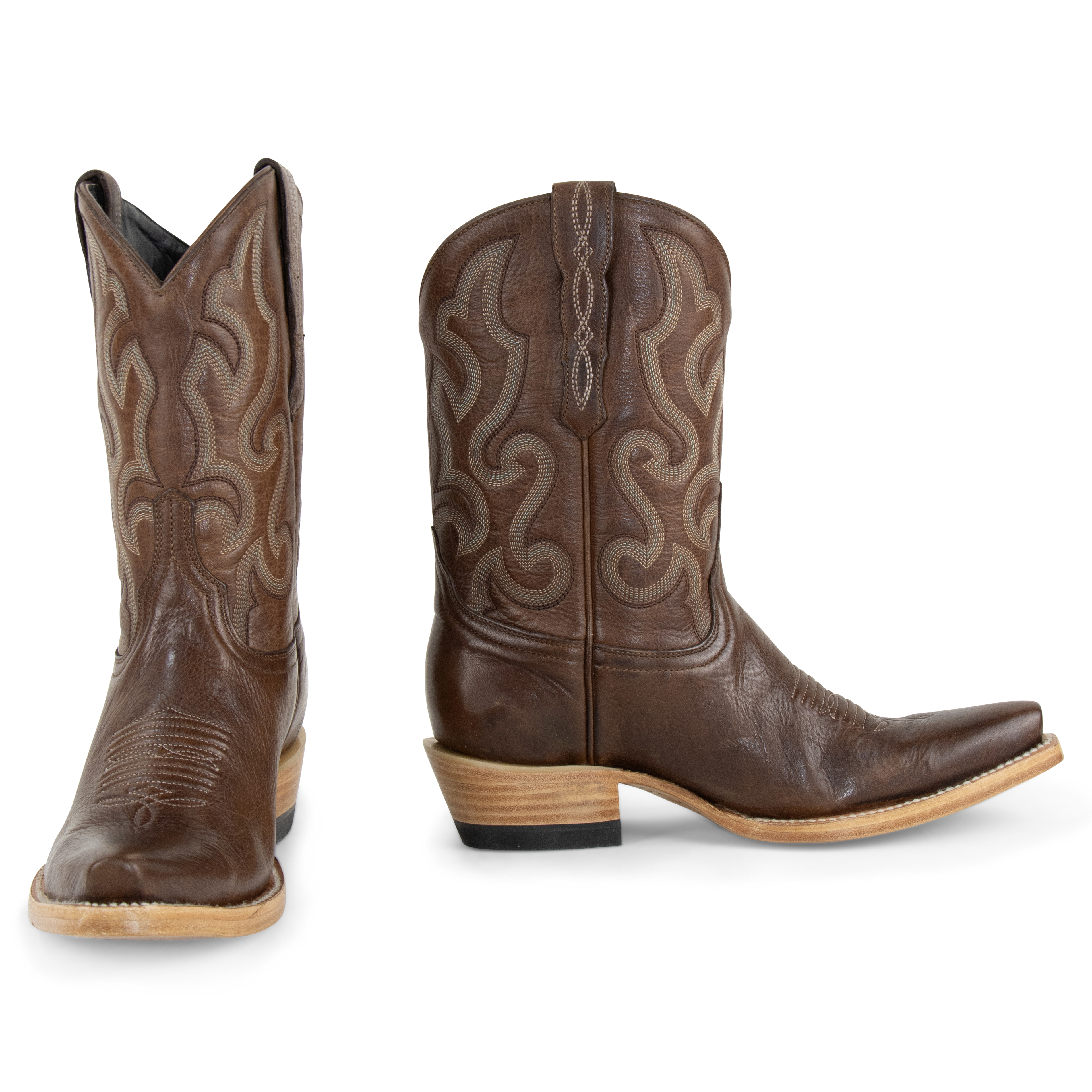 Bubba Tan Bootie - Pointed Toe