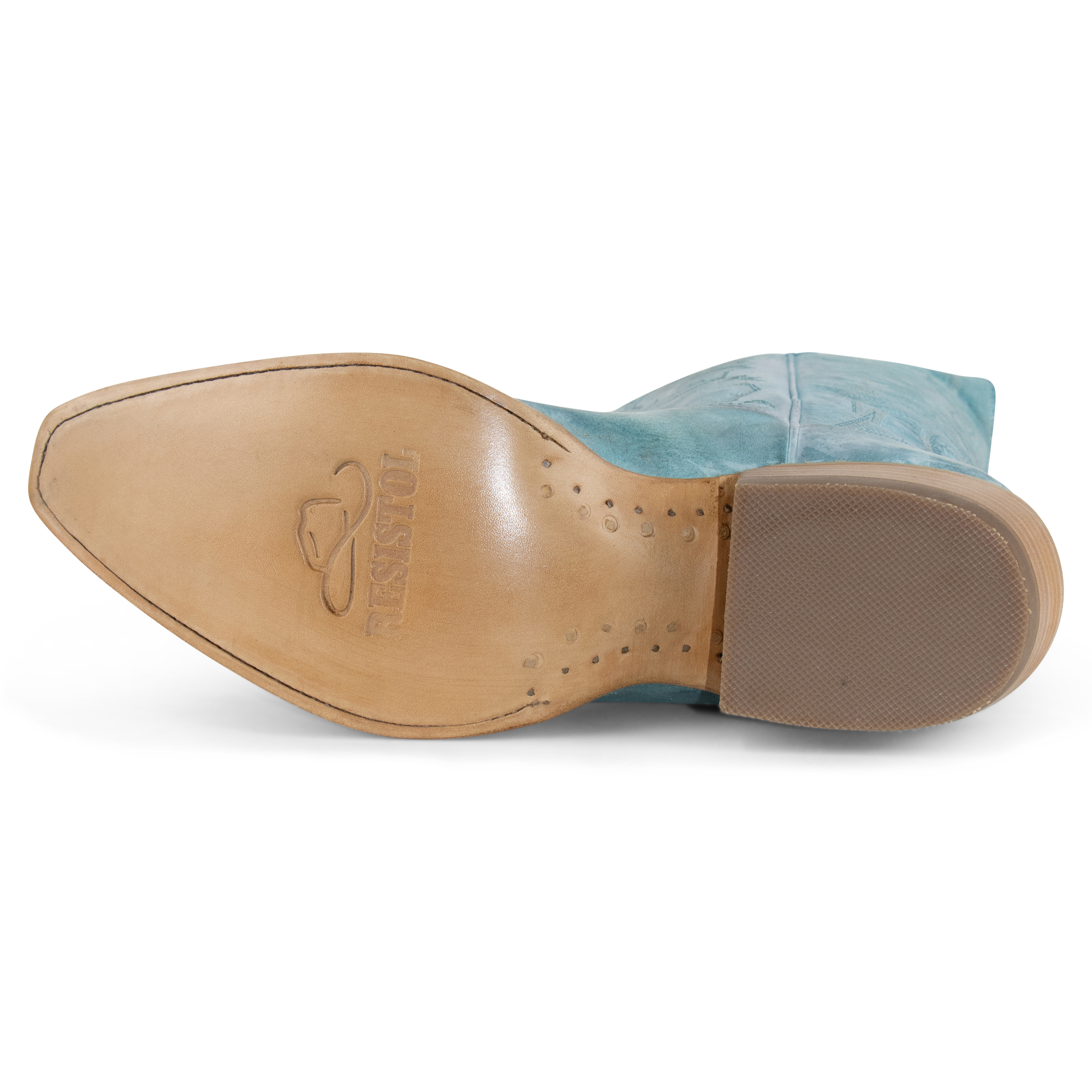 Oldwax Turqouise - Pointed Toe